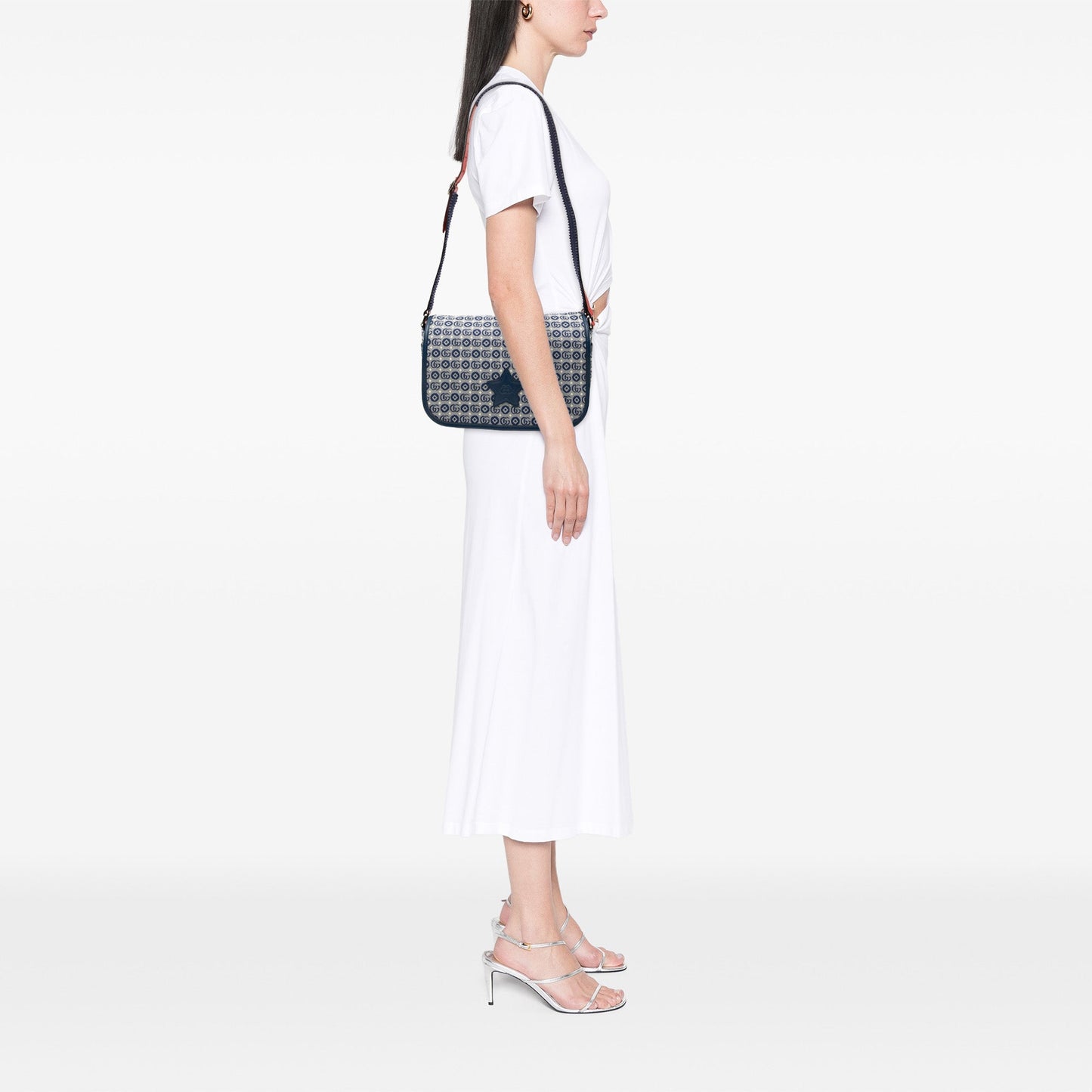 Gucci Kids GG Canvas Star Messenger Bag