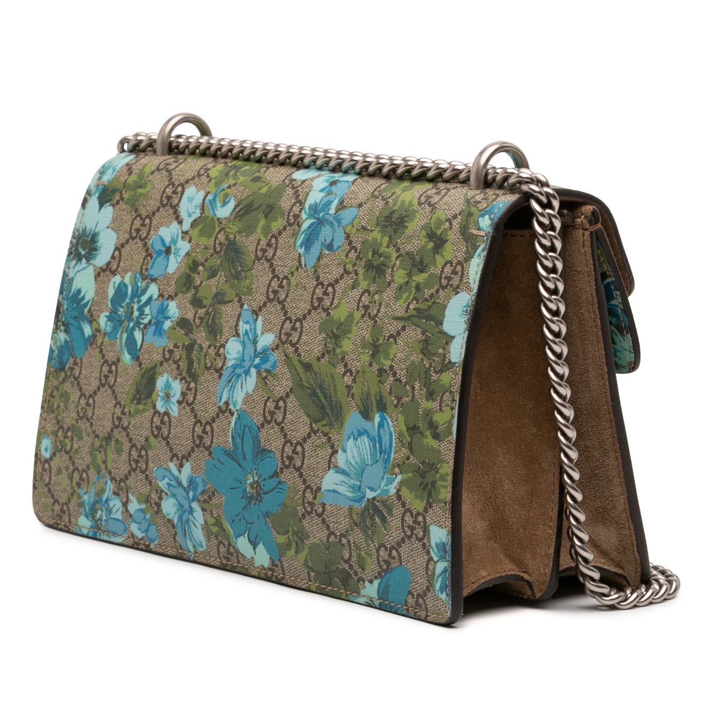 Gucci Medium GG Supreme Blooms and Bee Dionysus Shoulder Bag