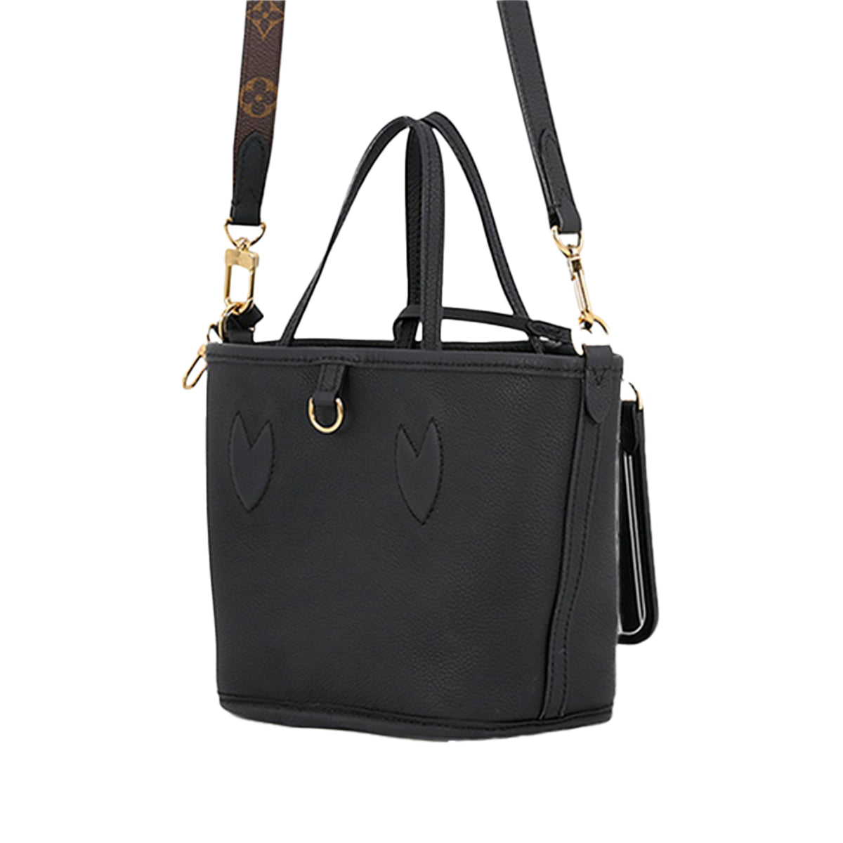Louis Vuitton Monogram Neverfull Bandouliere Inside Out BB