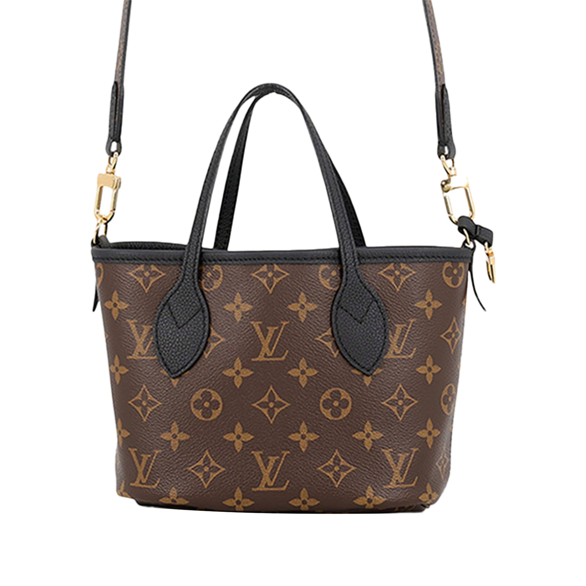 Louis Vuitton Monogram Neverfull Bandouliere Inside Out BB