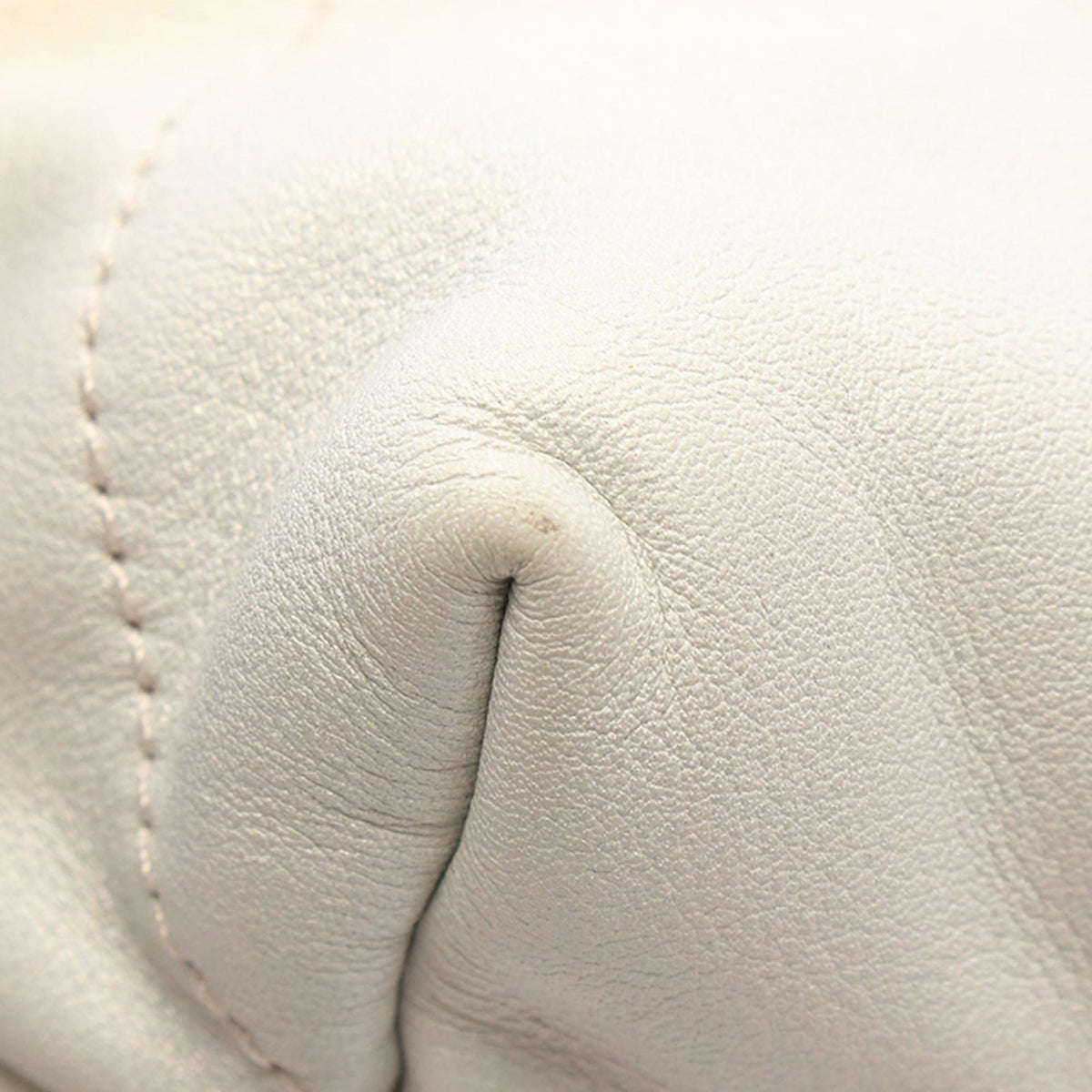 Chanel Large Quilted Lambskin 22 Hobo — Beige