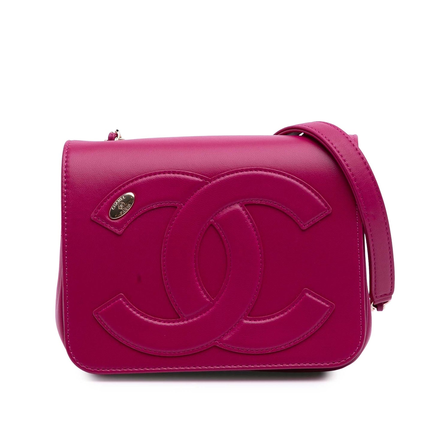 Chanel Lambskin CC Mania Flap