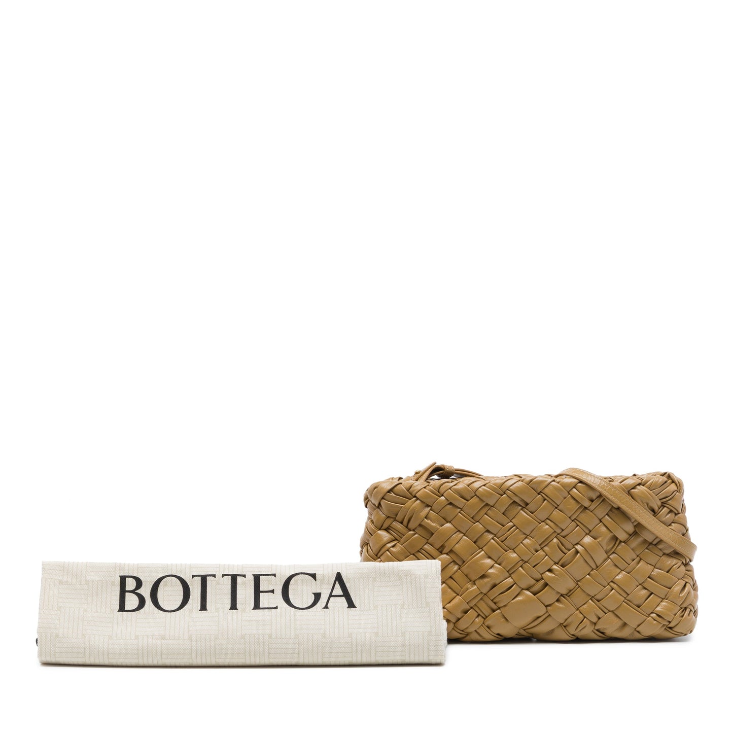 Bottega Veneta Nappa Intrecciato Kalimero Cha Cha Shoulder Bag