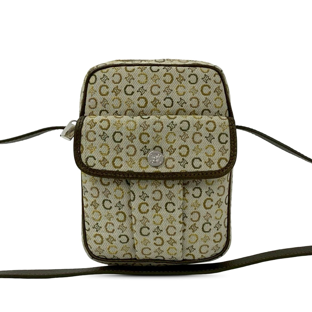 Celine C Macadam Canvas Crossbody