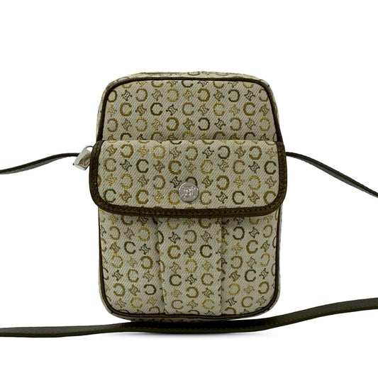Celine C Macadam Canvas Crossbody