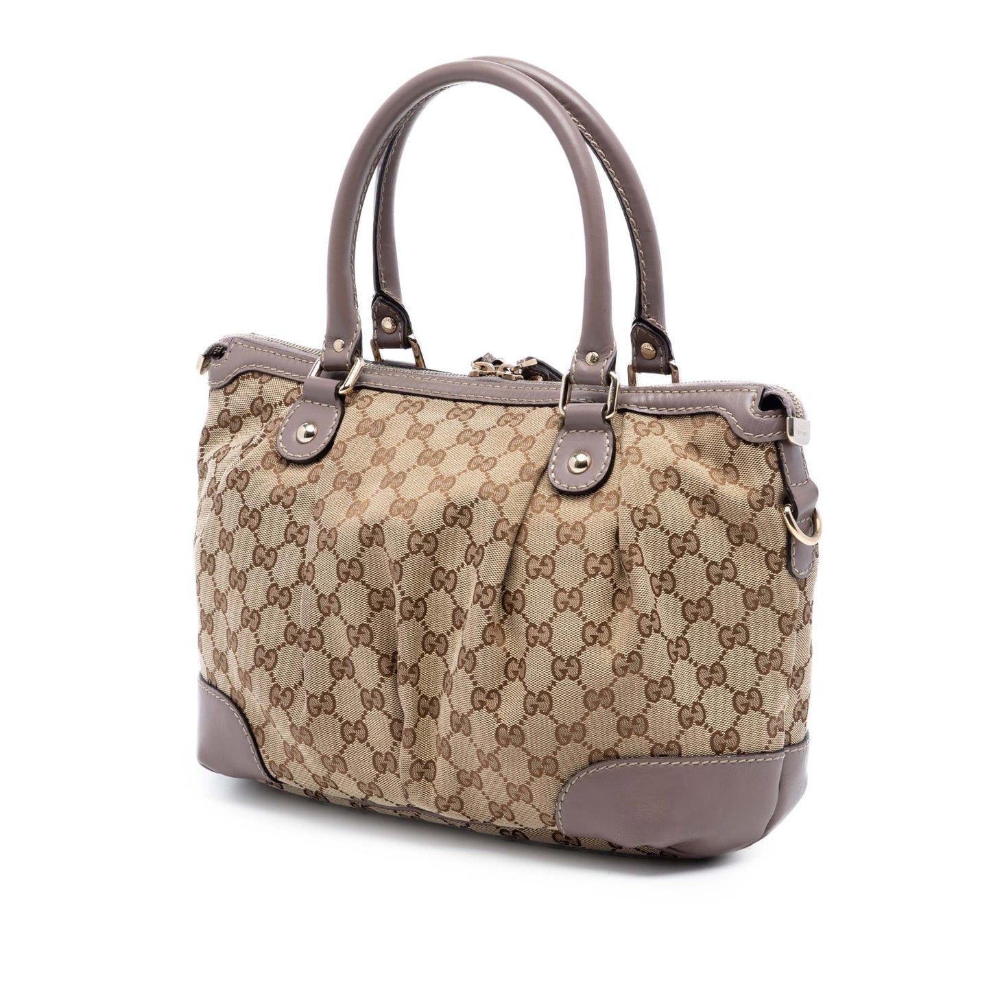 Gucci GG Canvas Sukey Satchel