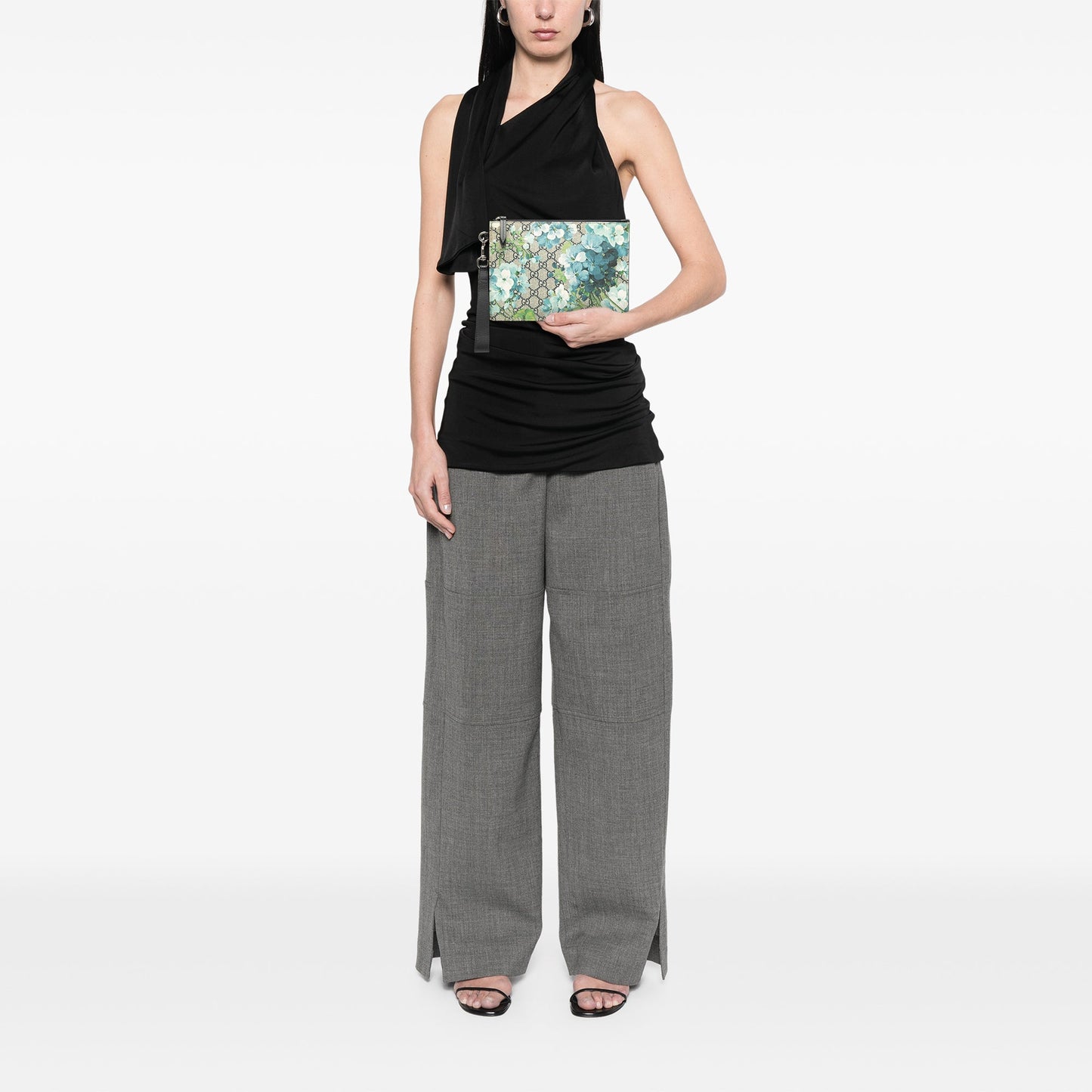 Gucci GG Supreme Blooms Clutch