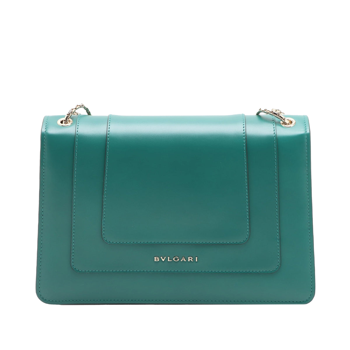 Bvlgari Medium Calfskin Serpenti Forever Shoulder Bag