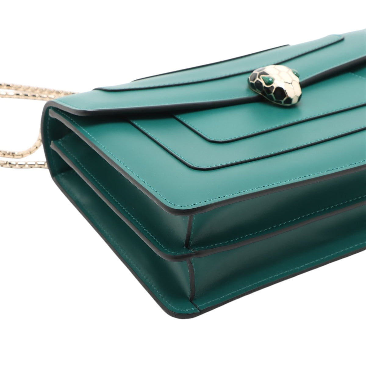 Bvlgari Medium Calfskin Serpenti Forever Shoulder Bag
