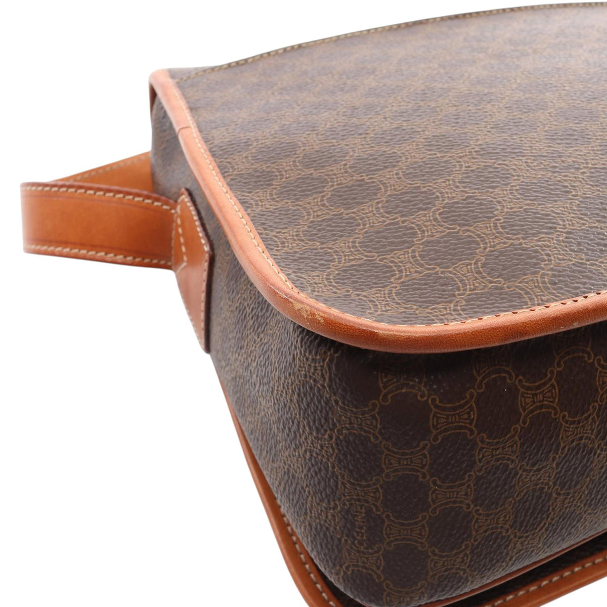 Celine Macadam Coated Canvas Crossbody