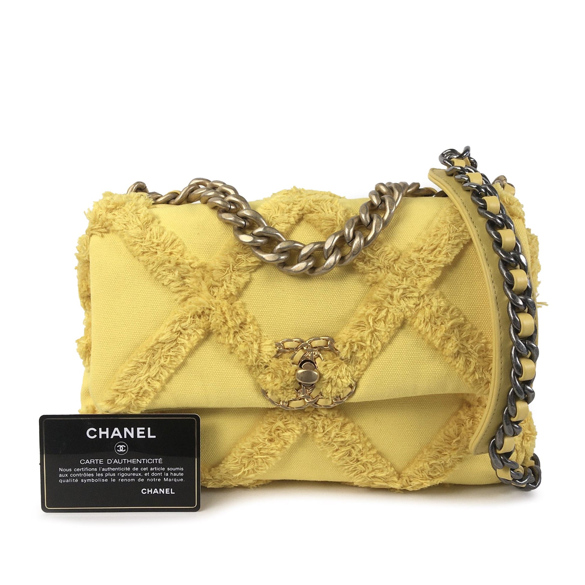 Chanel Medium Canvas 19 Flap