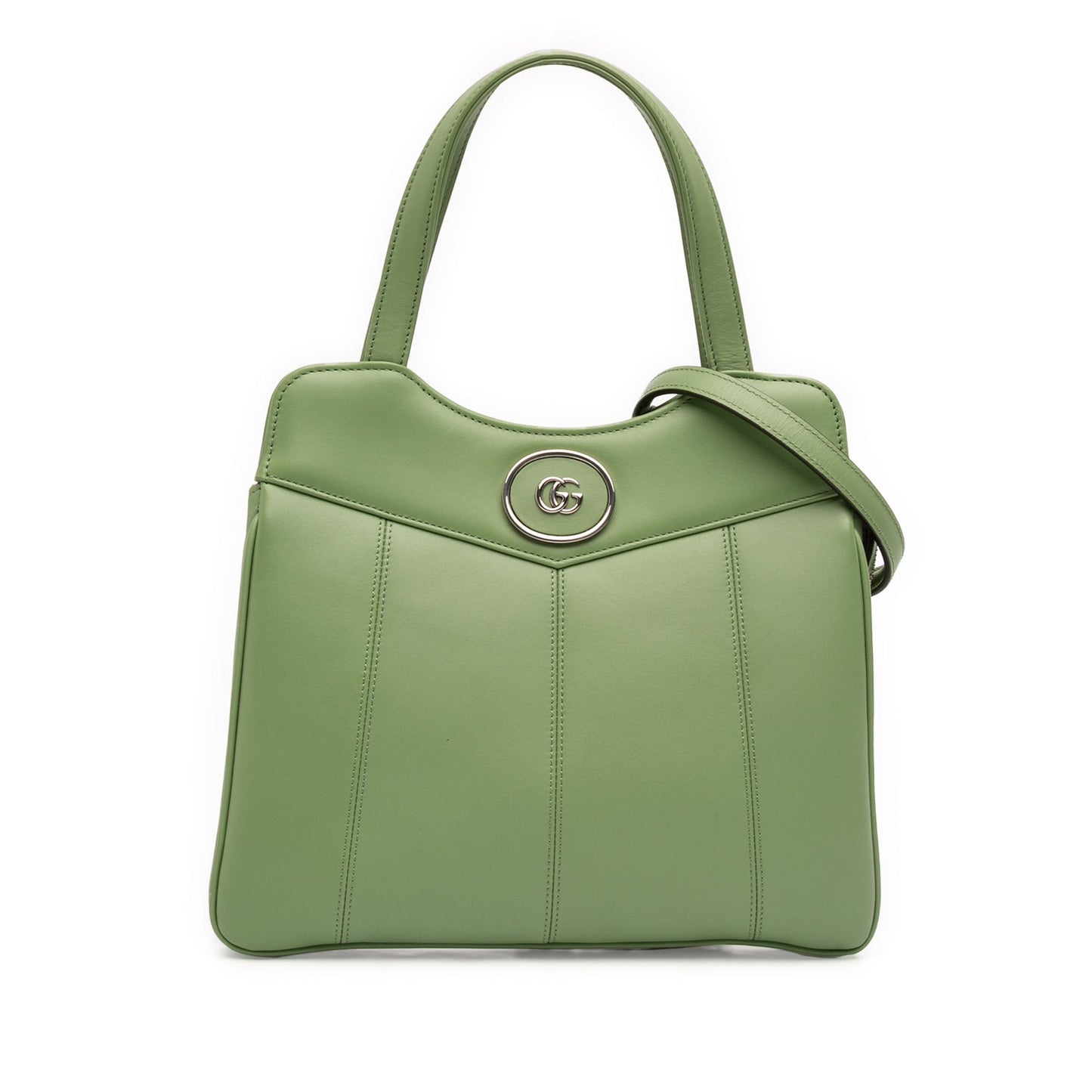 Gucci Small Leather Petite GG Tote