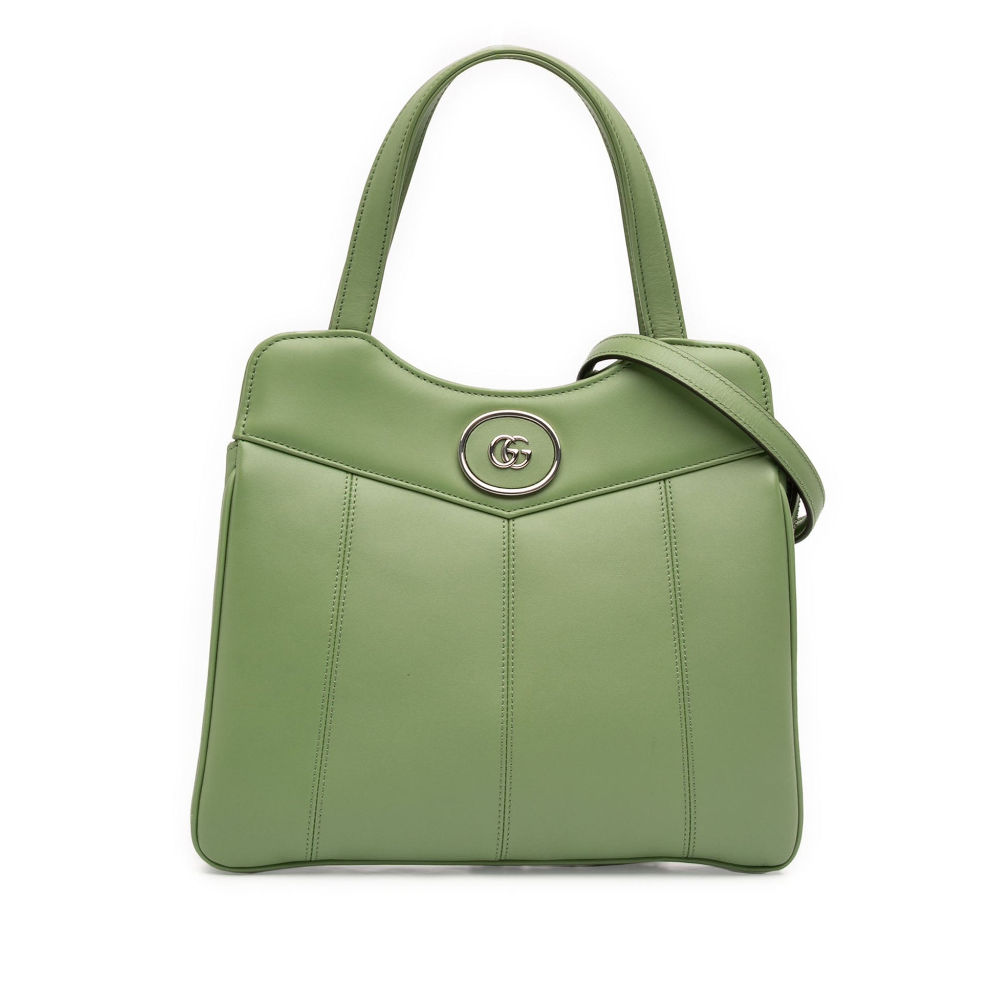 Gucci Small Leather Petite GG Tote