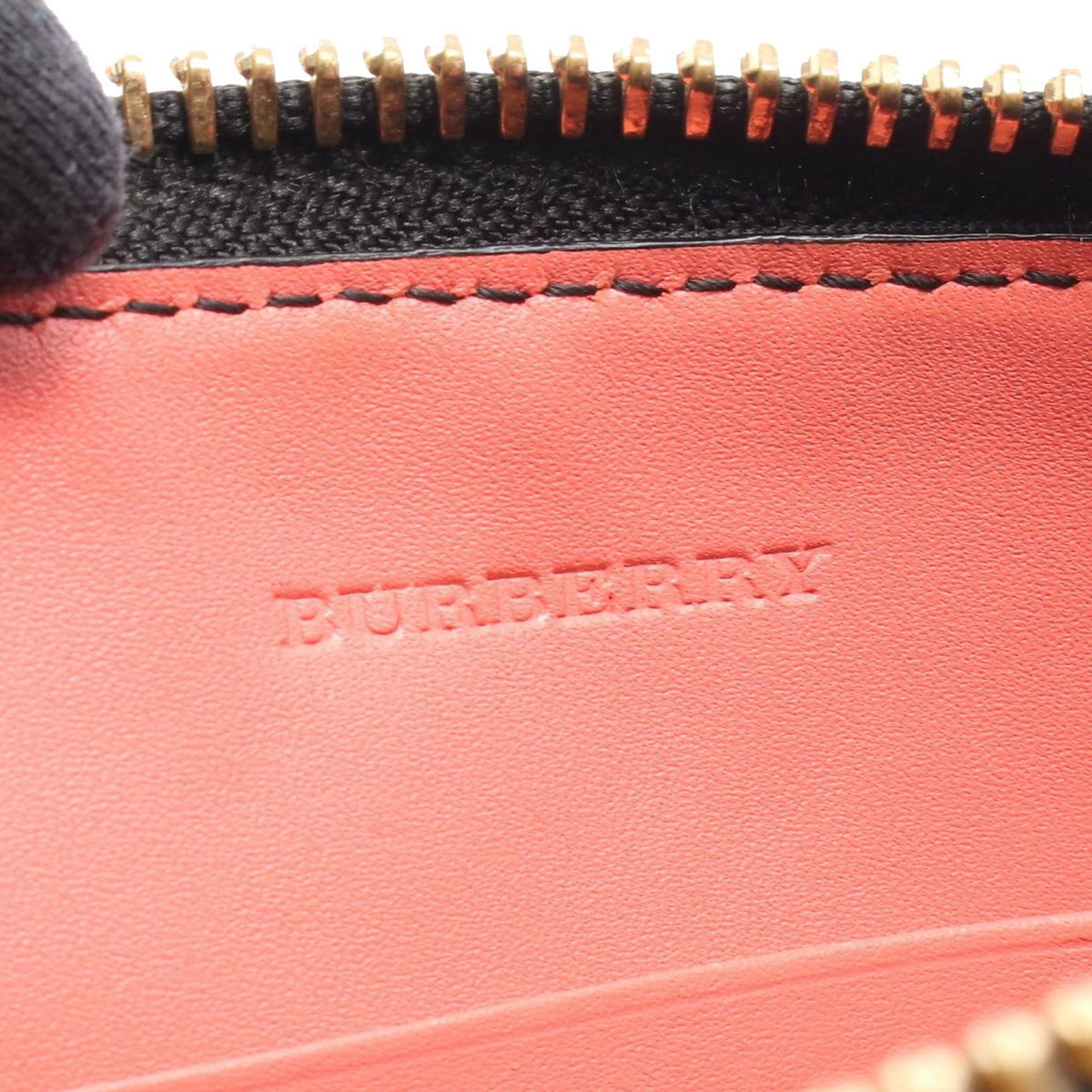 Burberry Small Grain Check Embossed Leather Chichester Crossbody — Pink