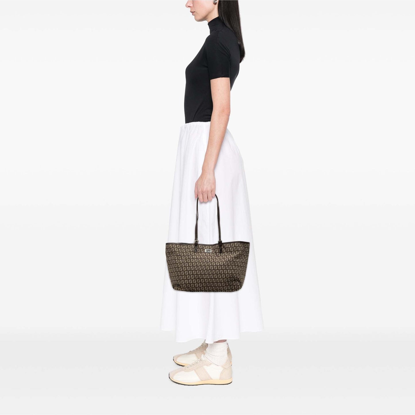Fendi Zucchino Canvas Tote