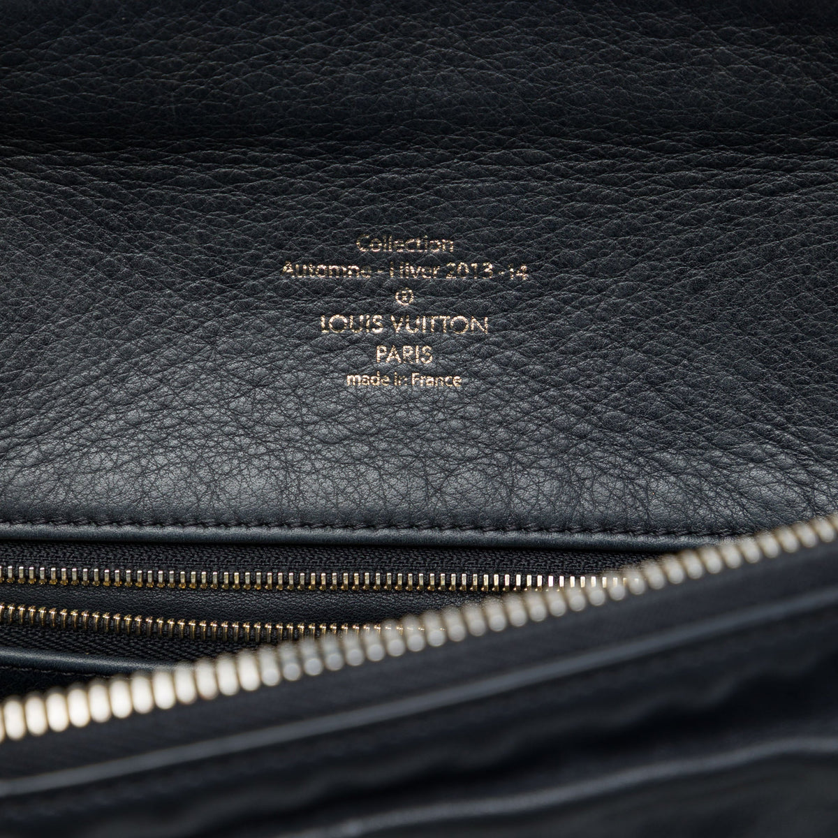 Louis Vuitton Limited Edition Calfskin Boudoir Lockit Chain Bag — Black