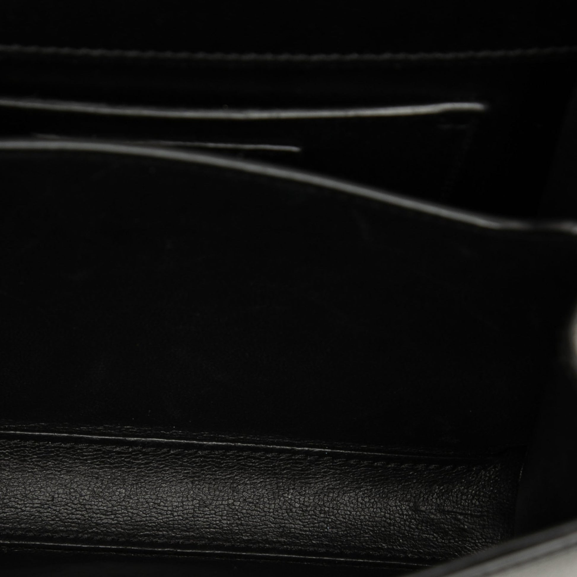 Saint Laurent Mini Grain de Poudre Monogram Cassandra Top Handle Bag