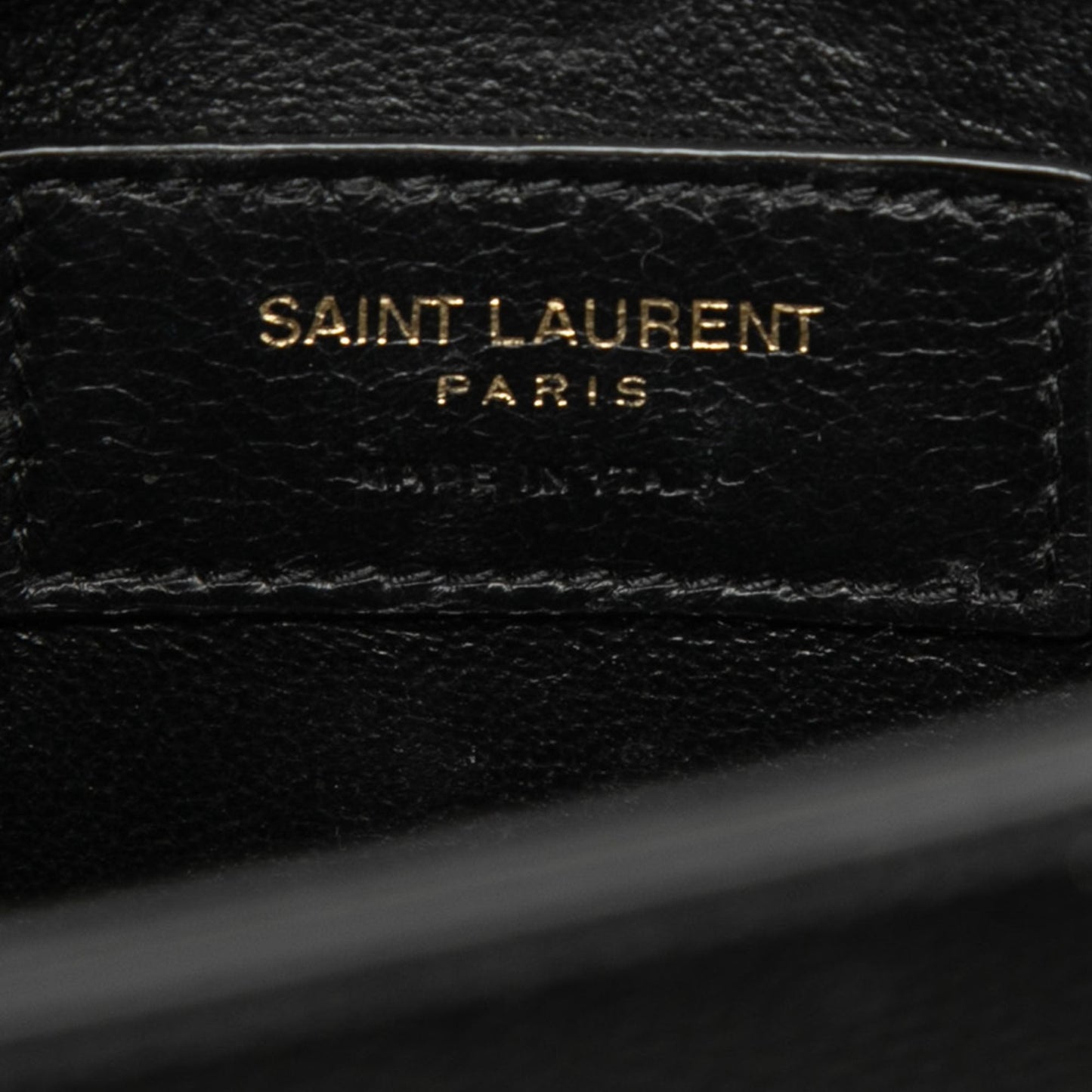Saint Laurent Mini Grain de Poudre Monogram Cassandra Top Handle Bag