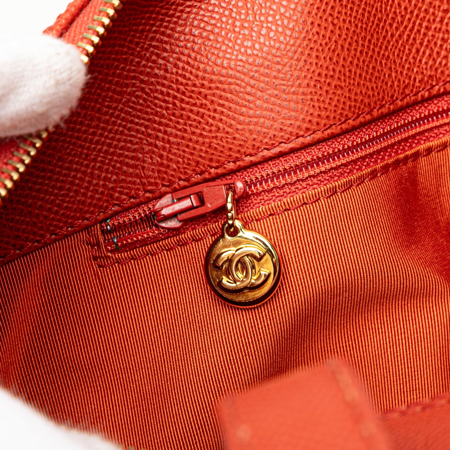 Chanel Grained Calfskin Tote