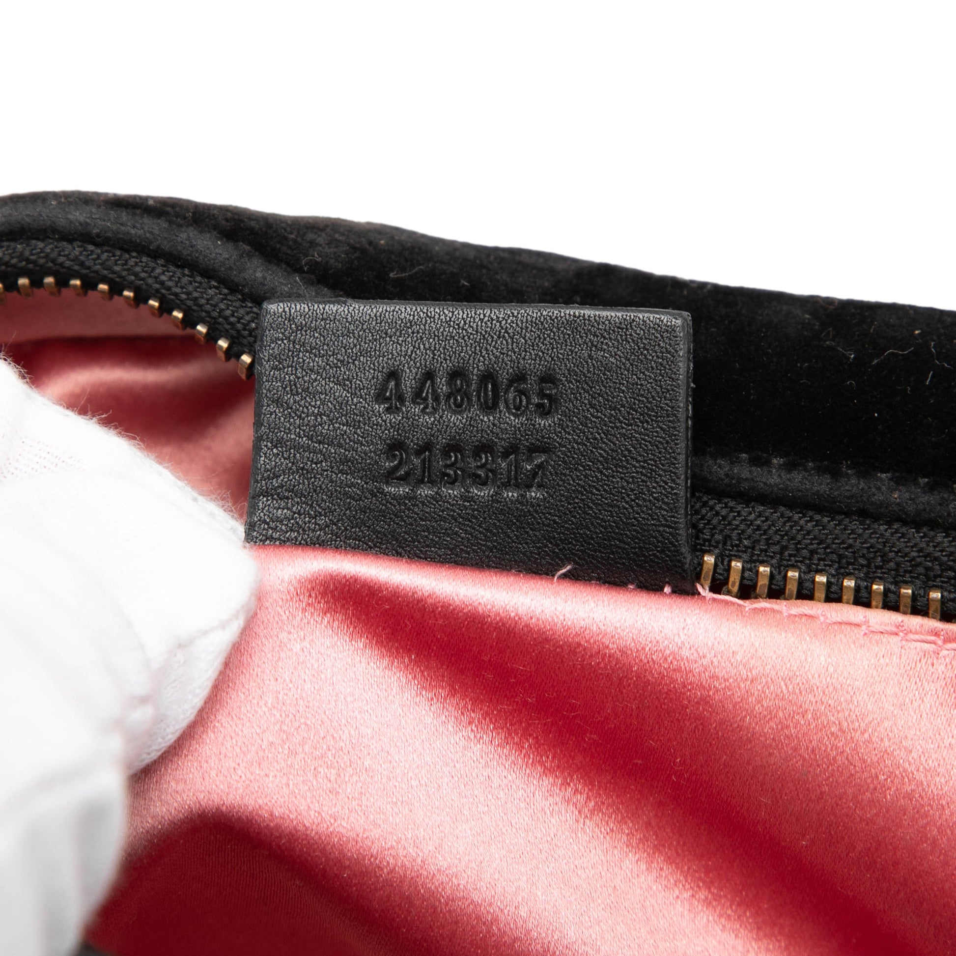 Gucci Mini GG Marmont Crystal Embellished Matelasse Velvet Crossbody