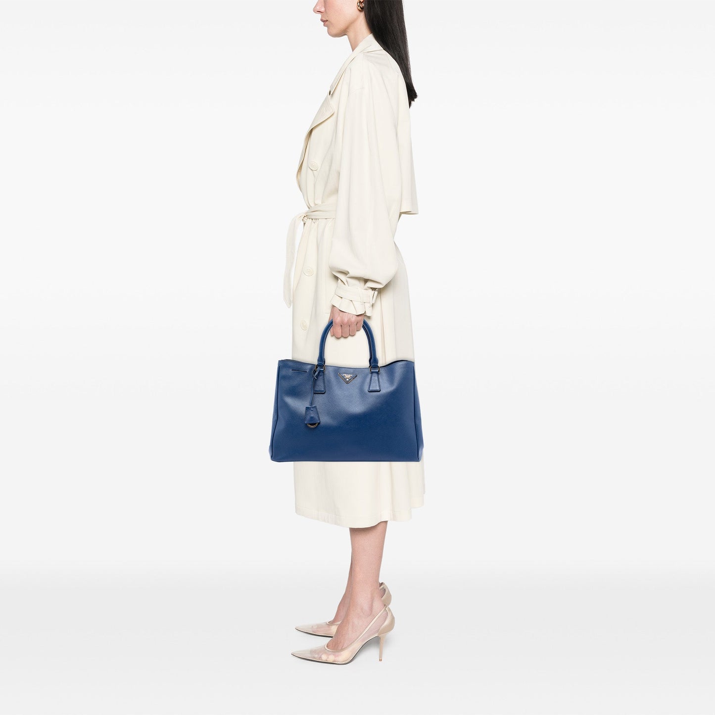 Prada Large Saffiano Lux Galleria Satchel