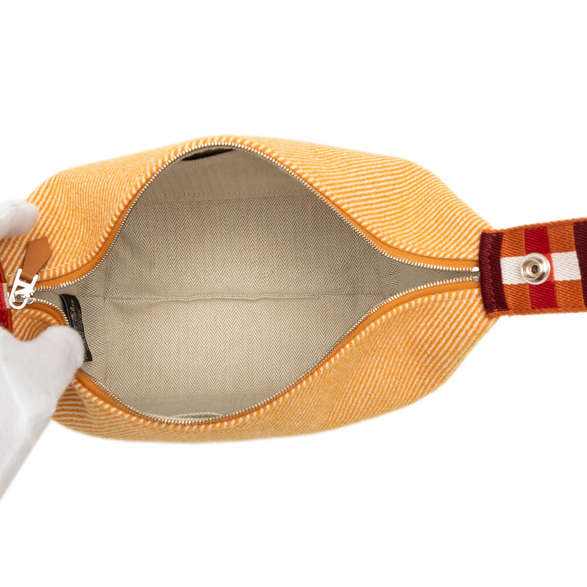 Hermès Small Wool Bride A Brac Au Carre Case