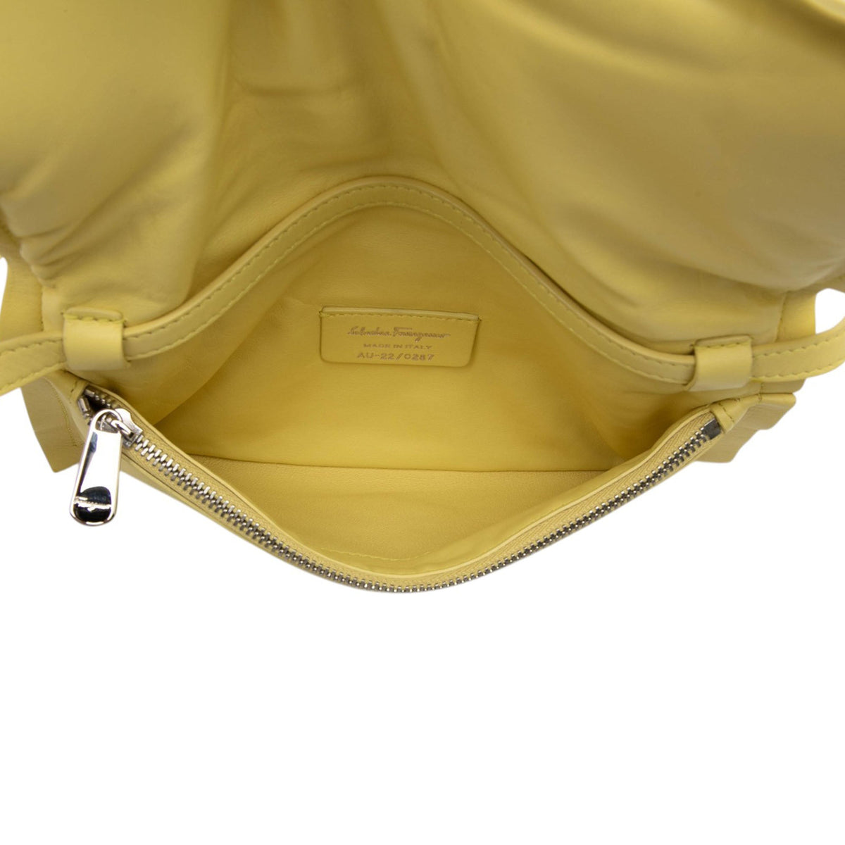 Ferragamo Padded Leather Viva Bow Crossbody