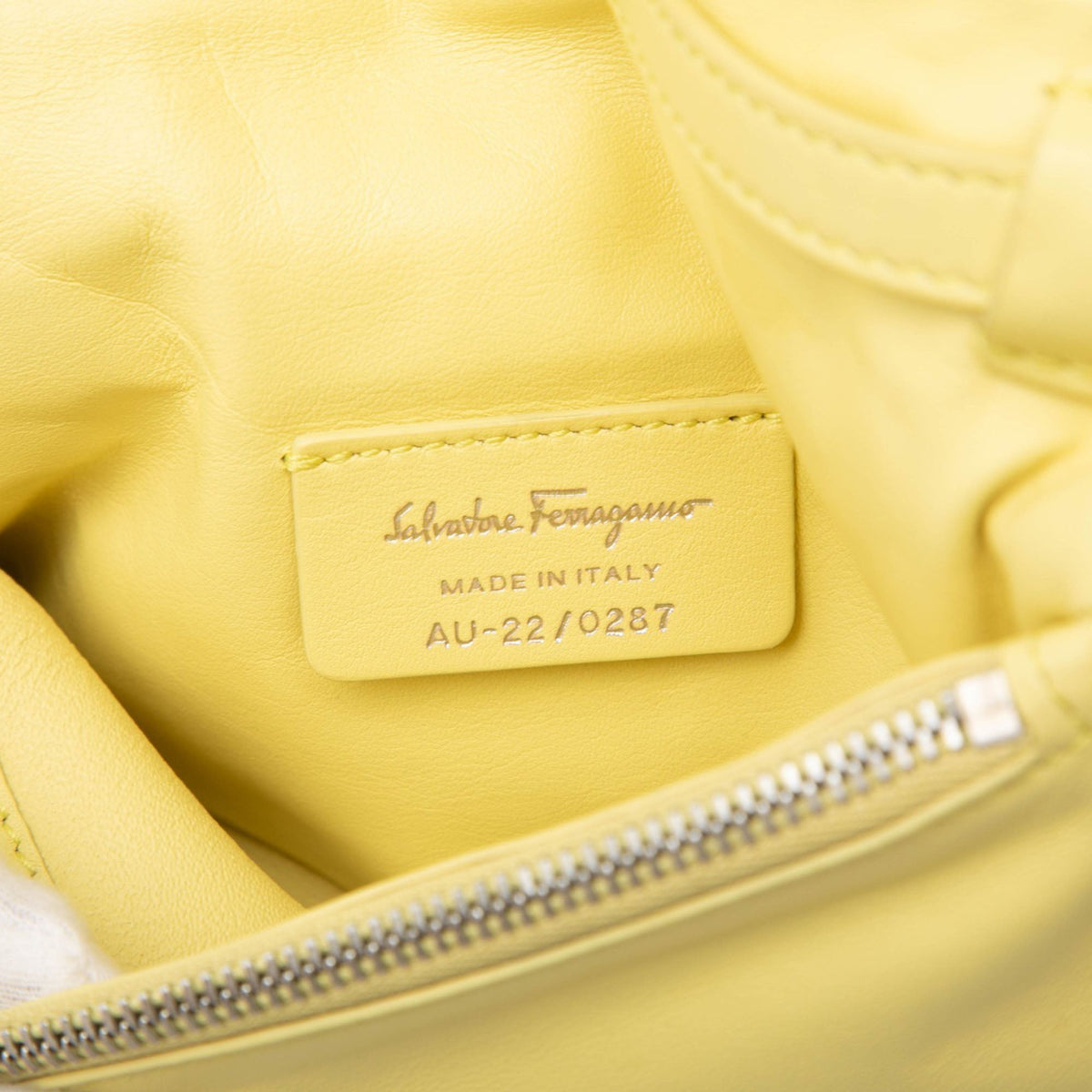 Ferragamo Padded Leather Viva Bow Crossbody