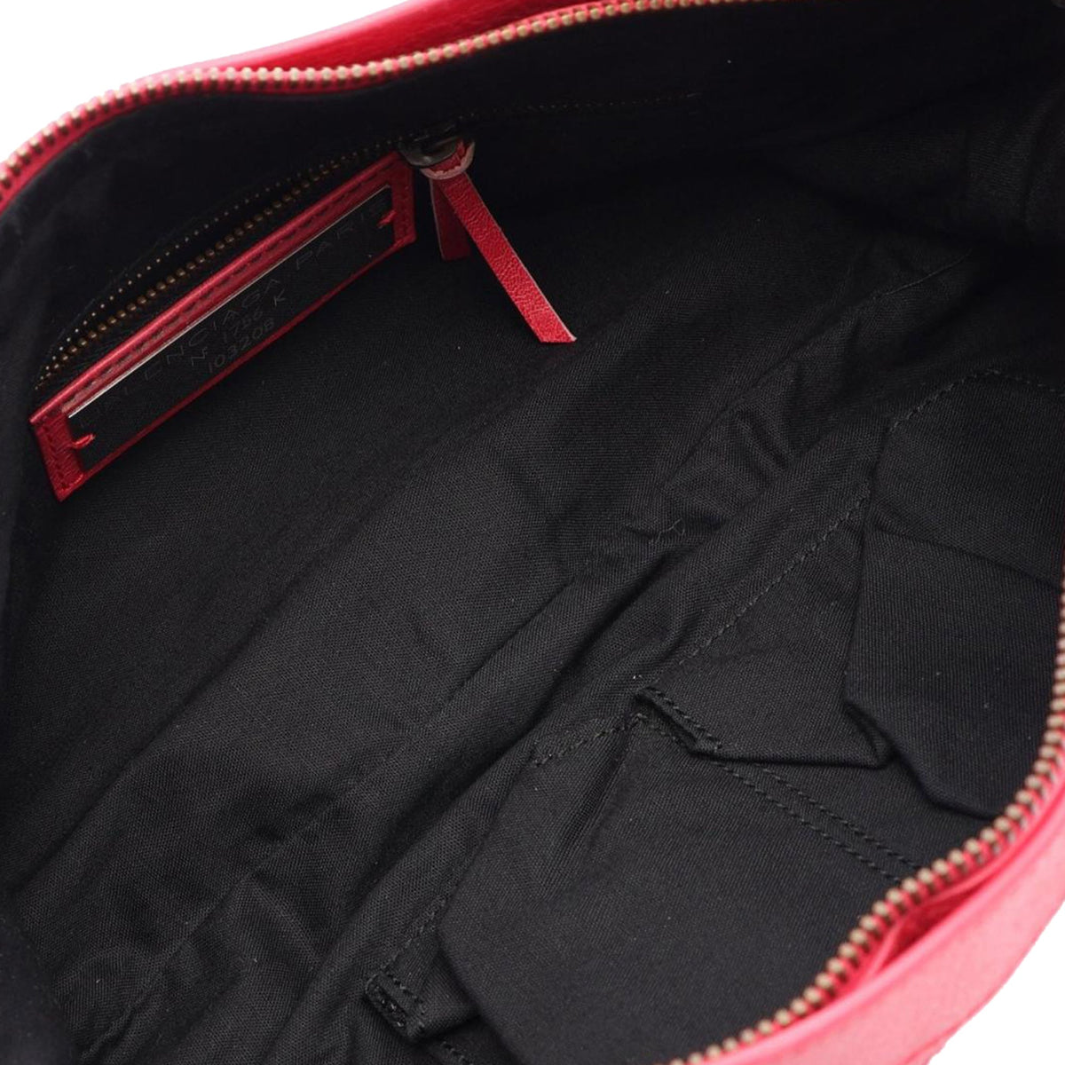 Balenciaga Lambskin Motocross Classic First Satchel