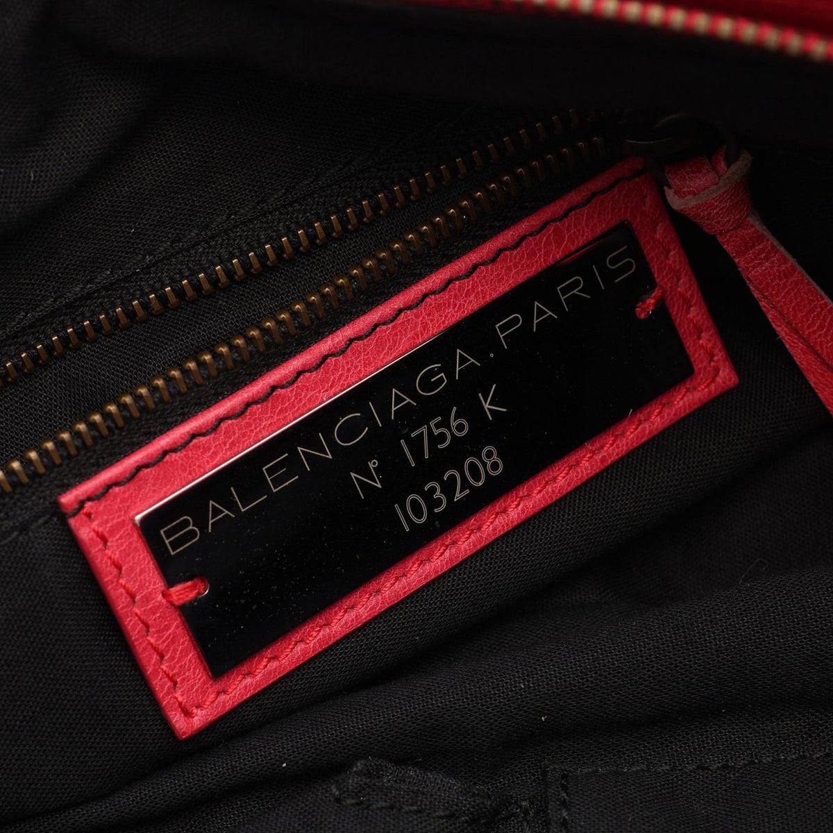 Balenciaga Lambskin Motocross Classic First Satchel