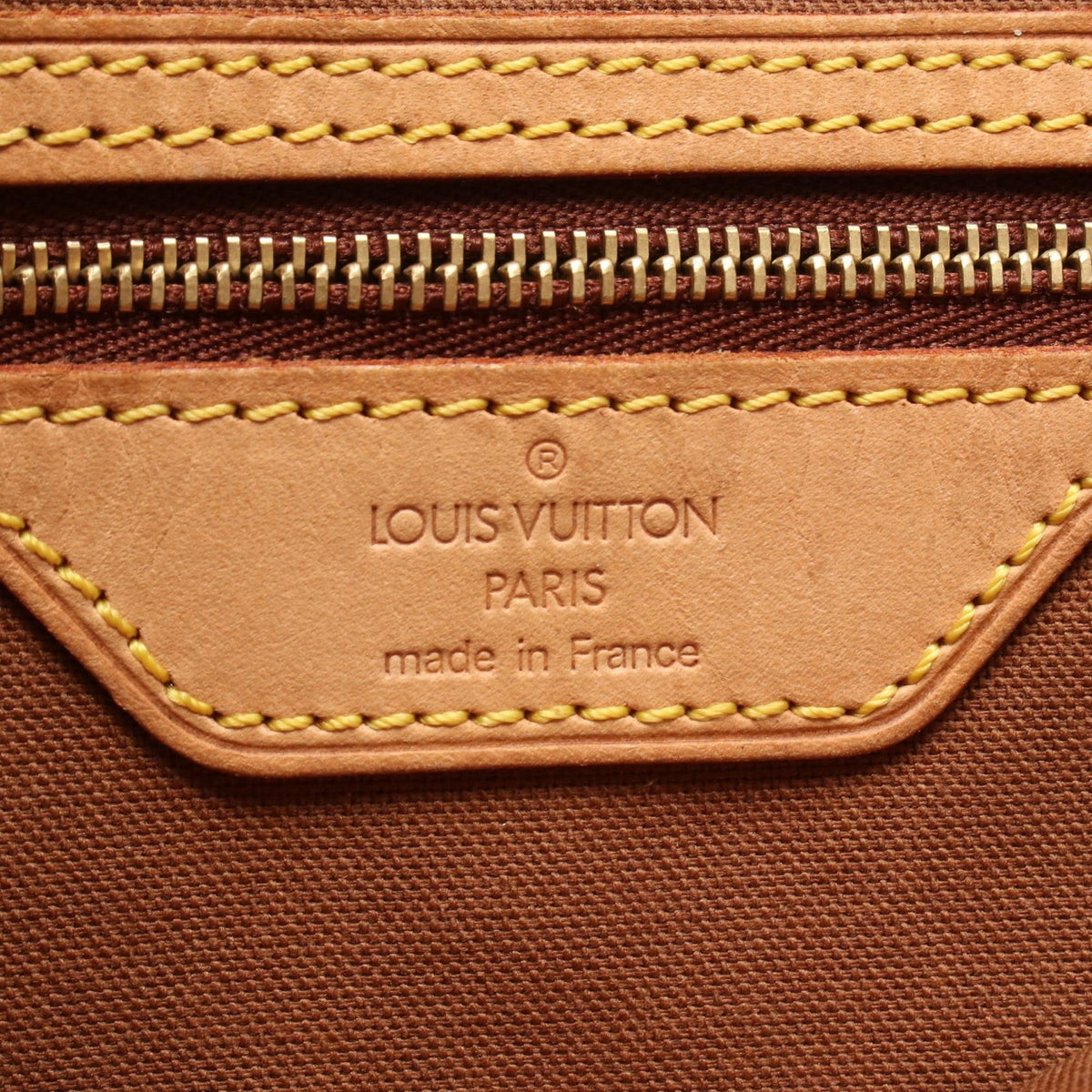 Louis Vuitton Monogram Cabas Mezzo — Brown