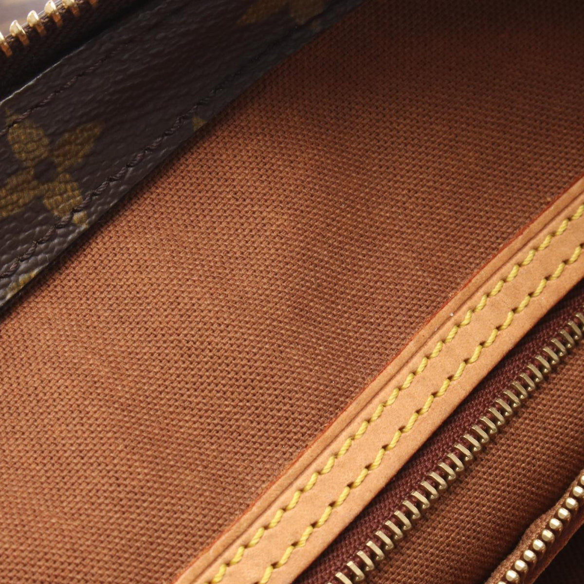 Louis Vuitton Monogram Cabas Mezzo — Brown