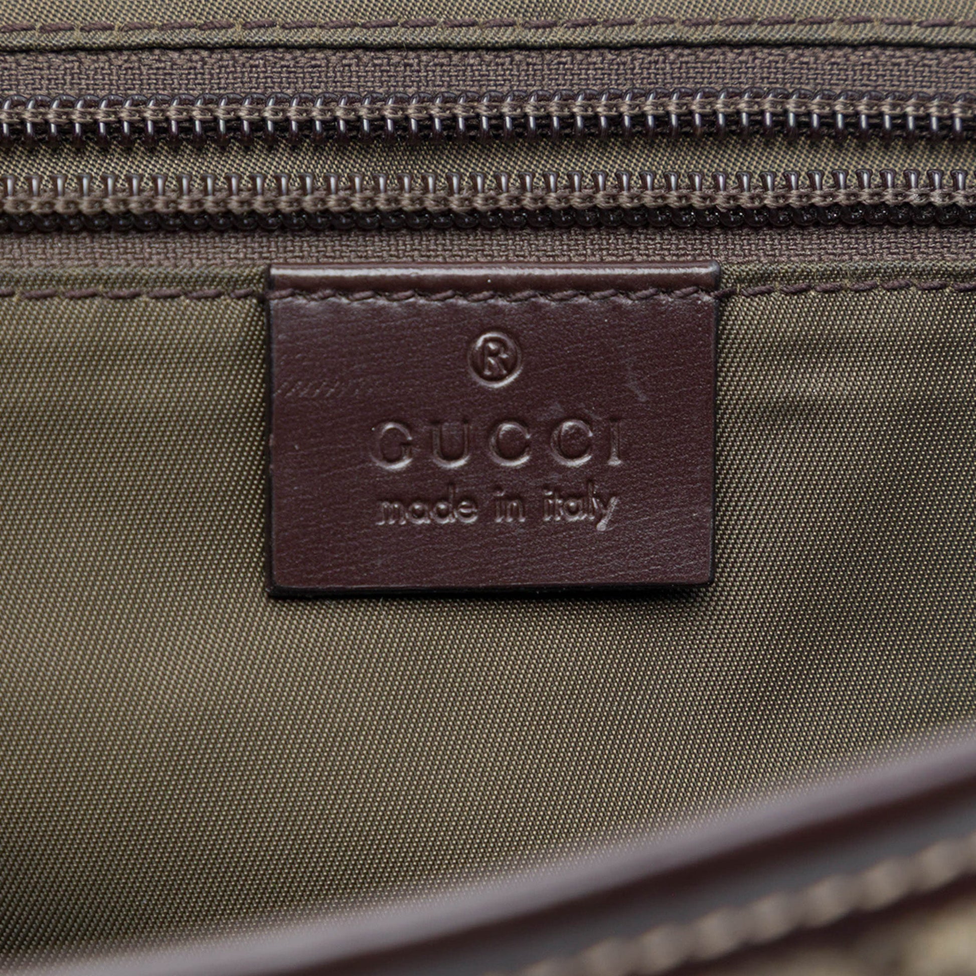 Gucci Large GG Supreme Interlocking G Messenger Bag