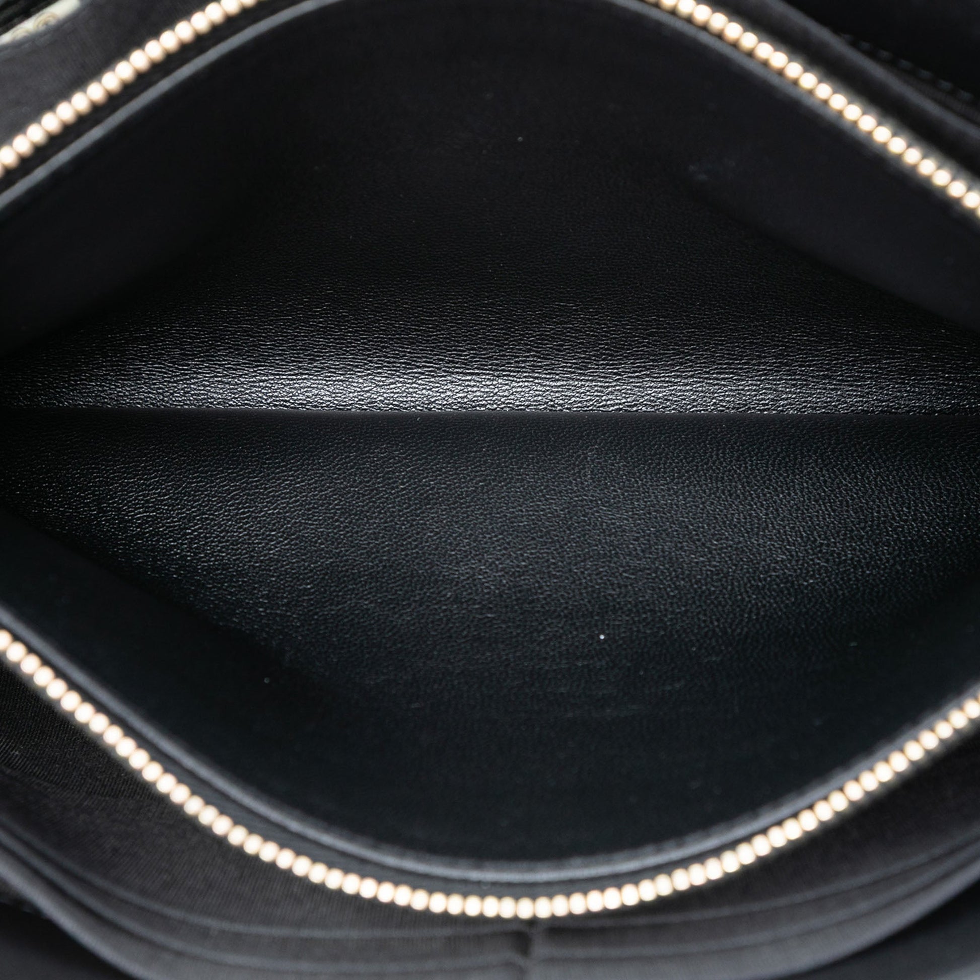 Chanel Quilted Lambskin Boy Zip Clutch