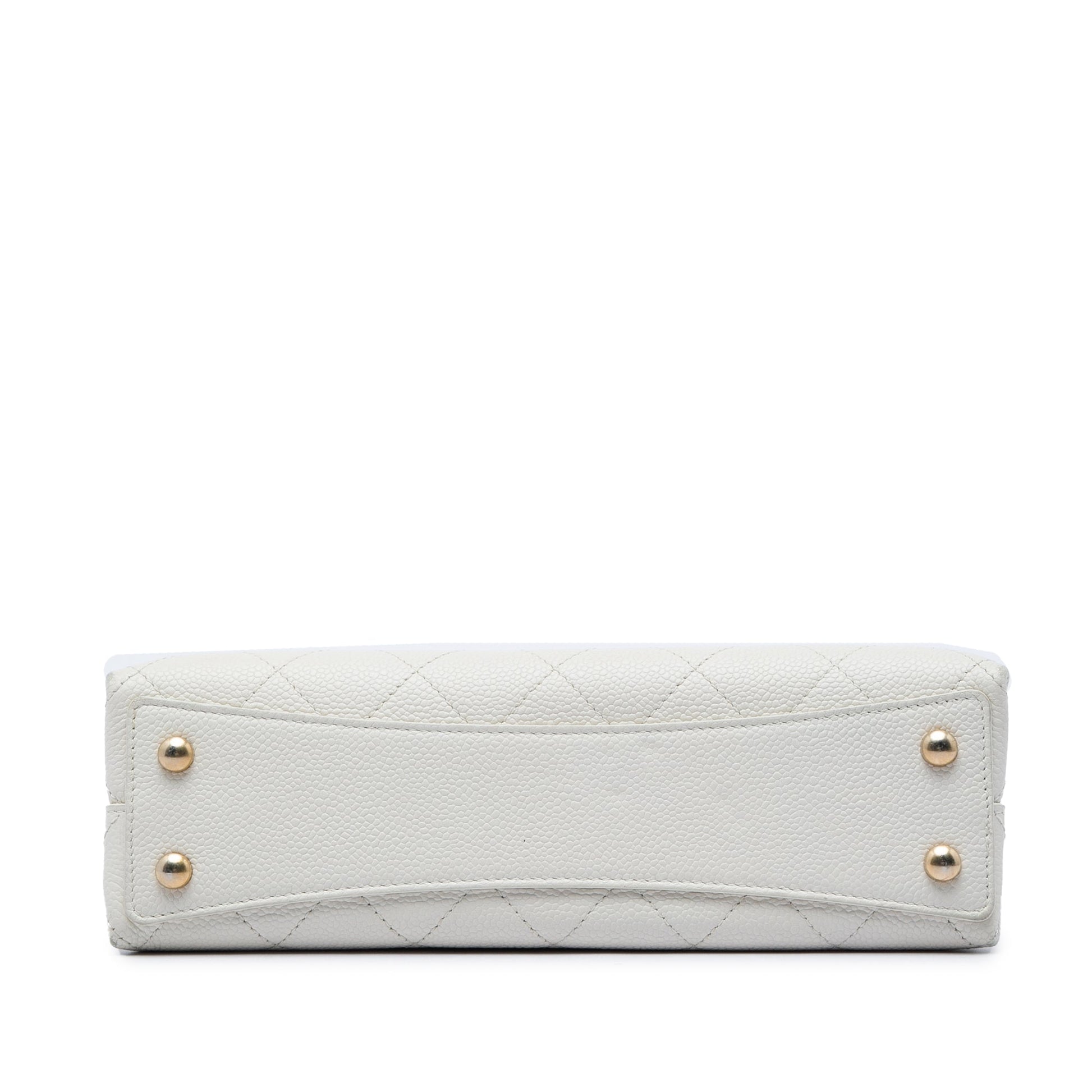 Chanel Medium Stitched Caviar Chic Affinity Top Handle Bag