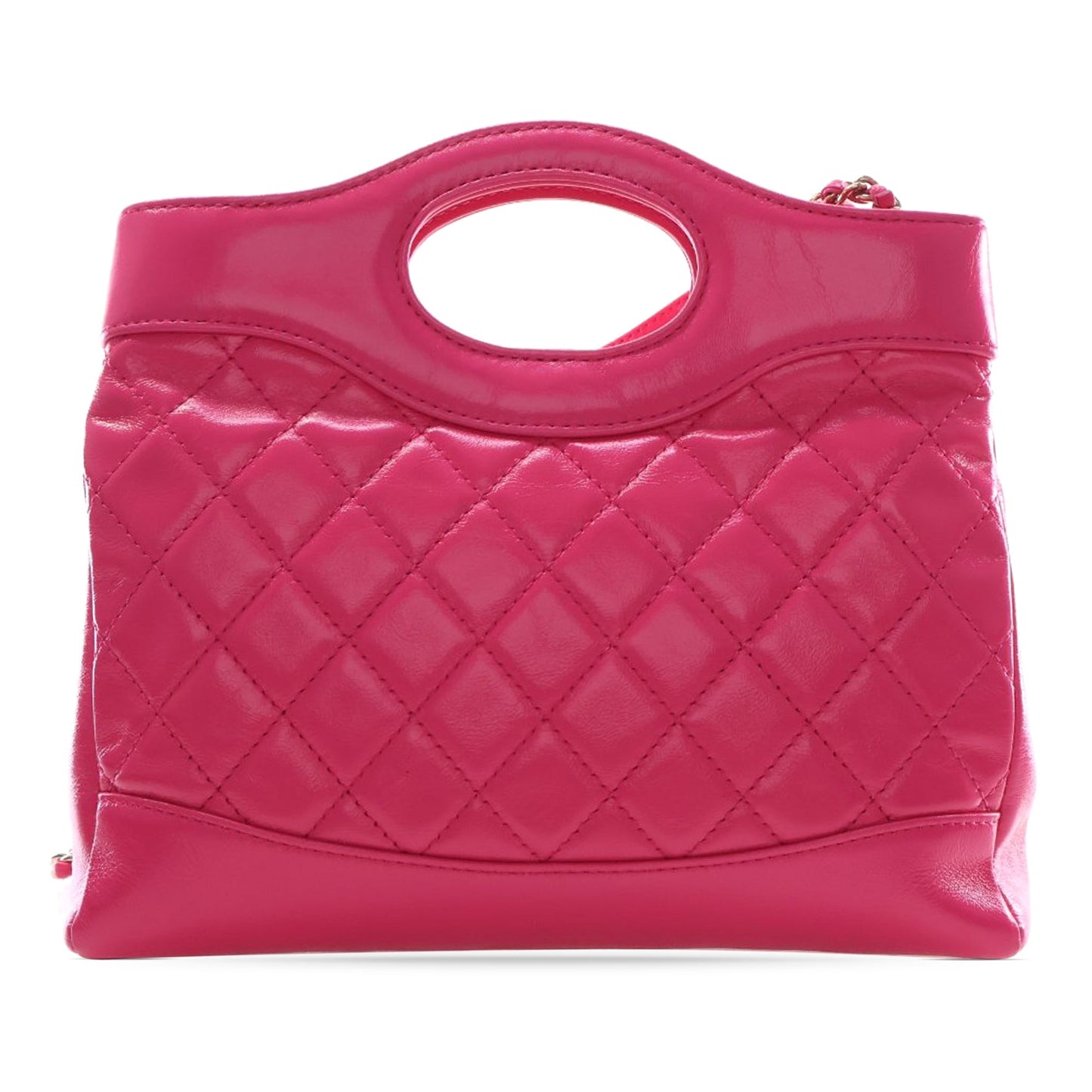 Chanel Large Quilted Glazed Calfskin 31 Shopping Bag