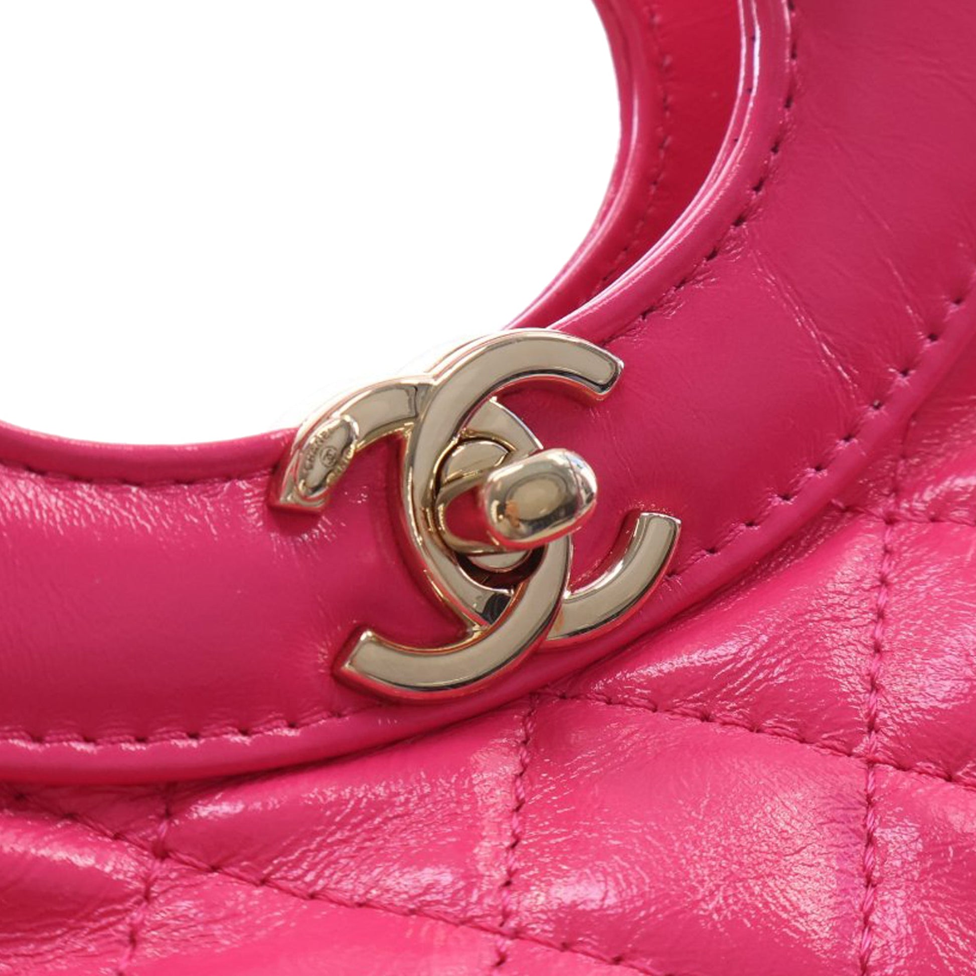 Chanel Large Quilted Glazed Calfskin 31 Shopping Bag