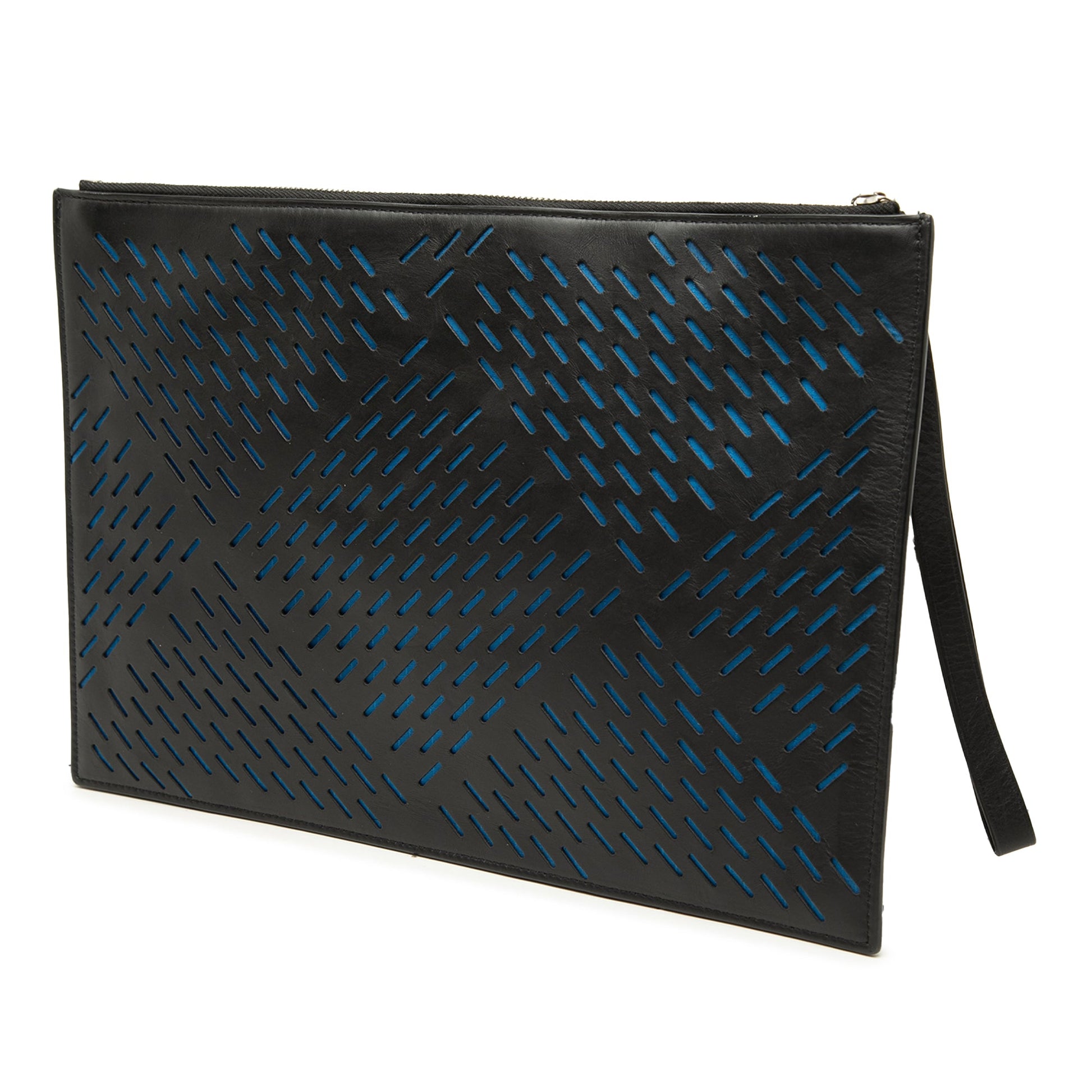 Bottega Veneta Perforated Leather Clutch