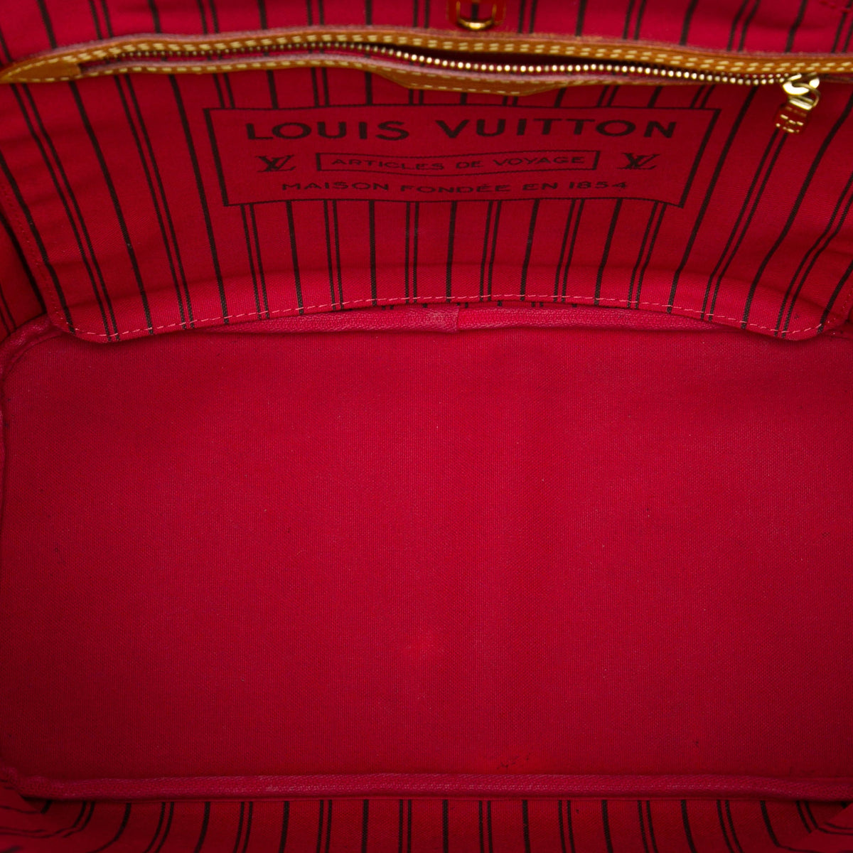Louis Vuitton Monogram Neverfull Inside Out MM — Brown
