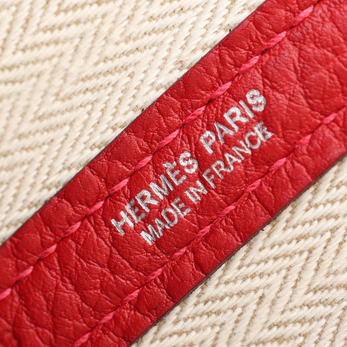 Hermès Negonda Garden Party 36 — Red