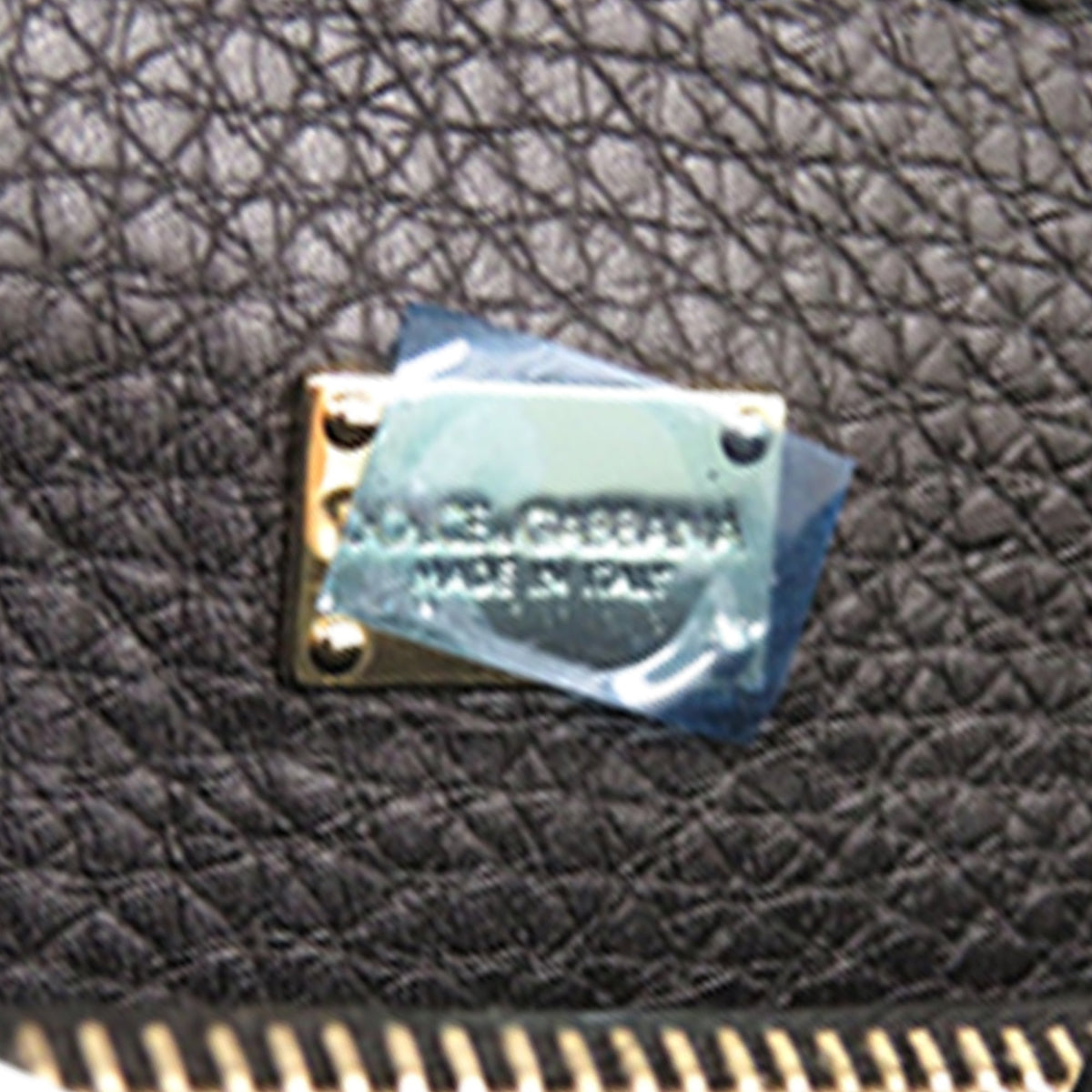 Dolce & Gabbana Textured Calfskin Clara Tote