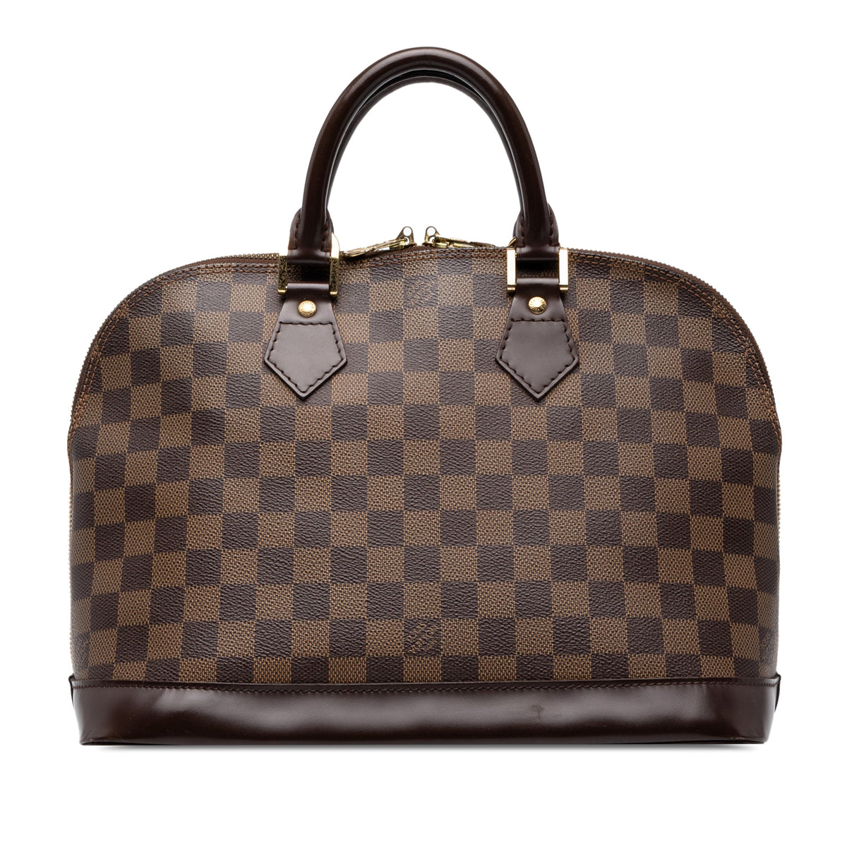 Louis Vuitton Damier Ebene Alma PM — Brown
