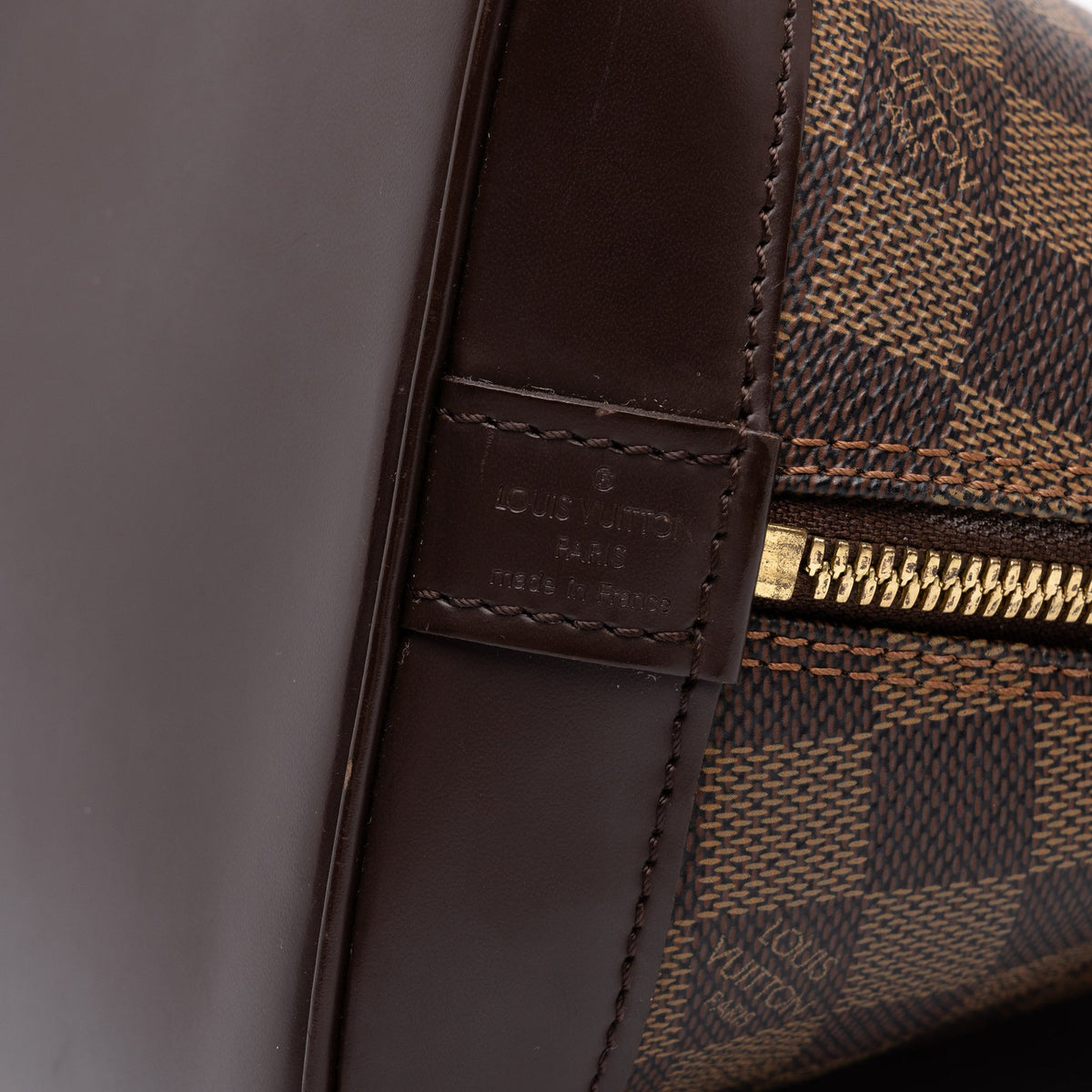 Louis Vuitton Damier Ebene Alma PM — Brown
