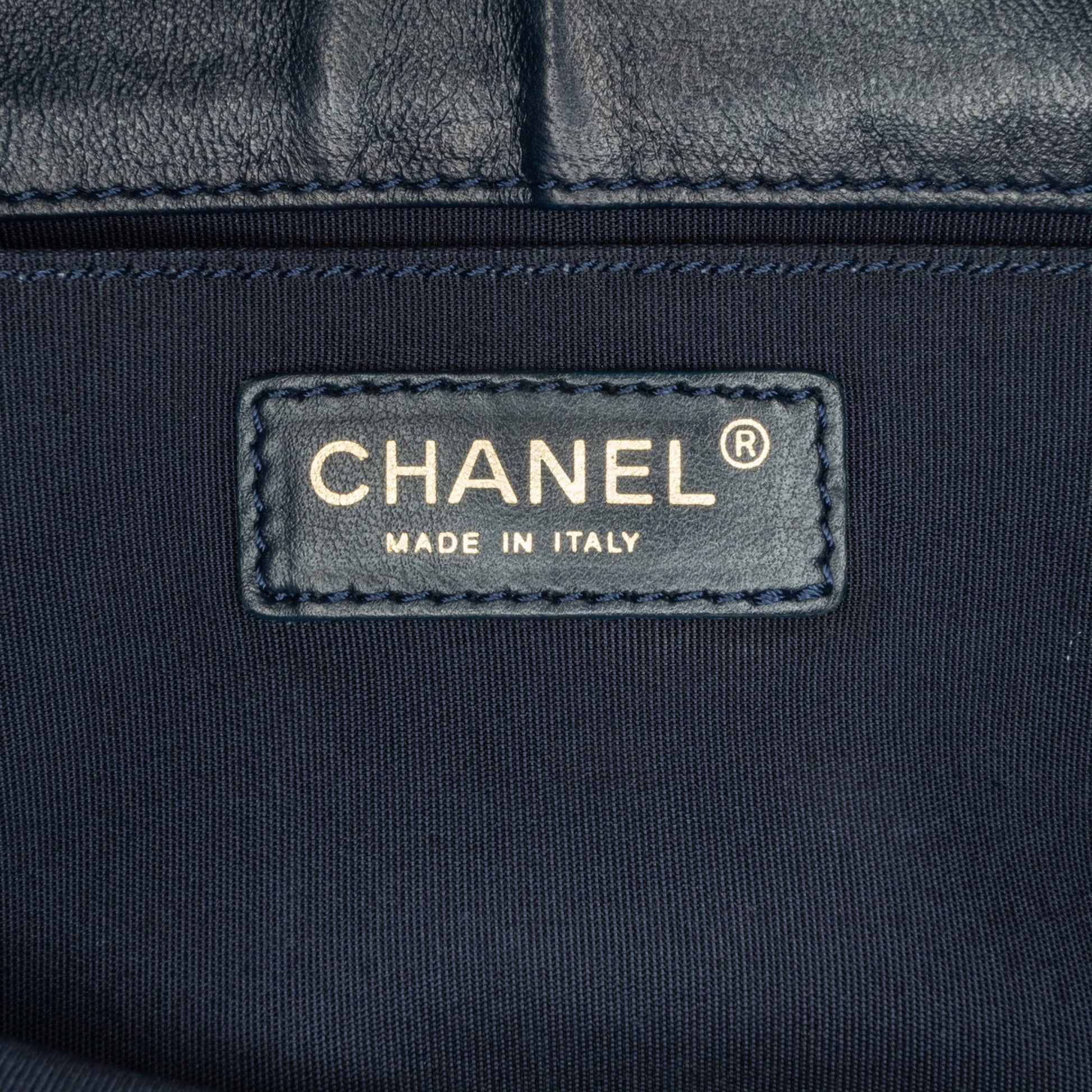 Chanel Medium CC Quilted Mixed Fibers and Lambskin Double Flap
