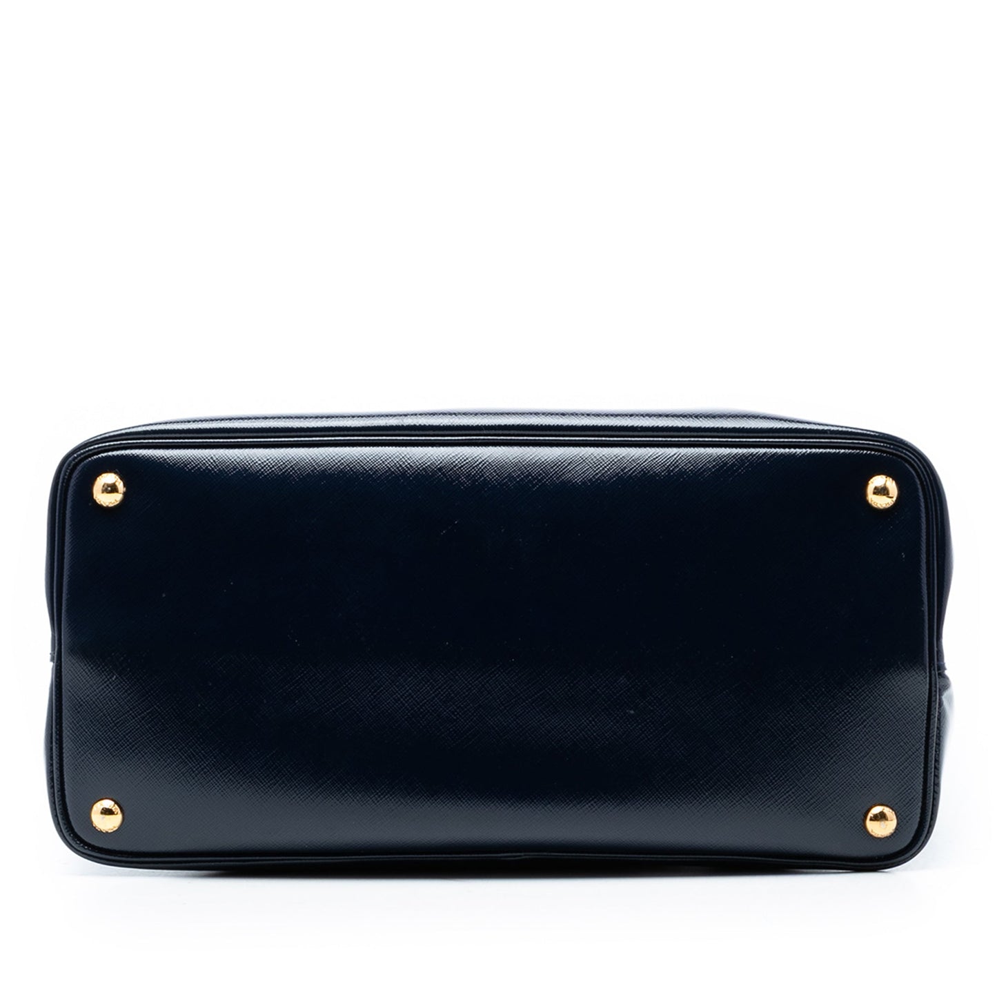 Medium Saffiano Vernice Double Satchel