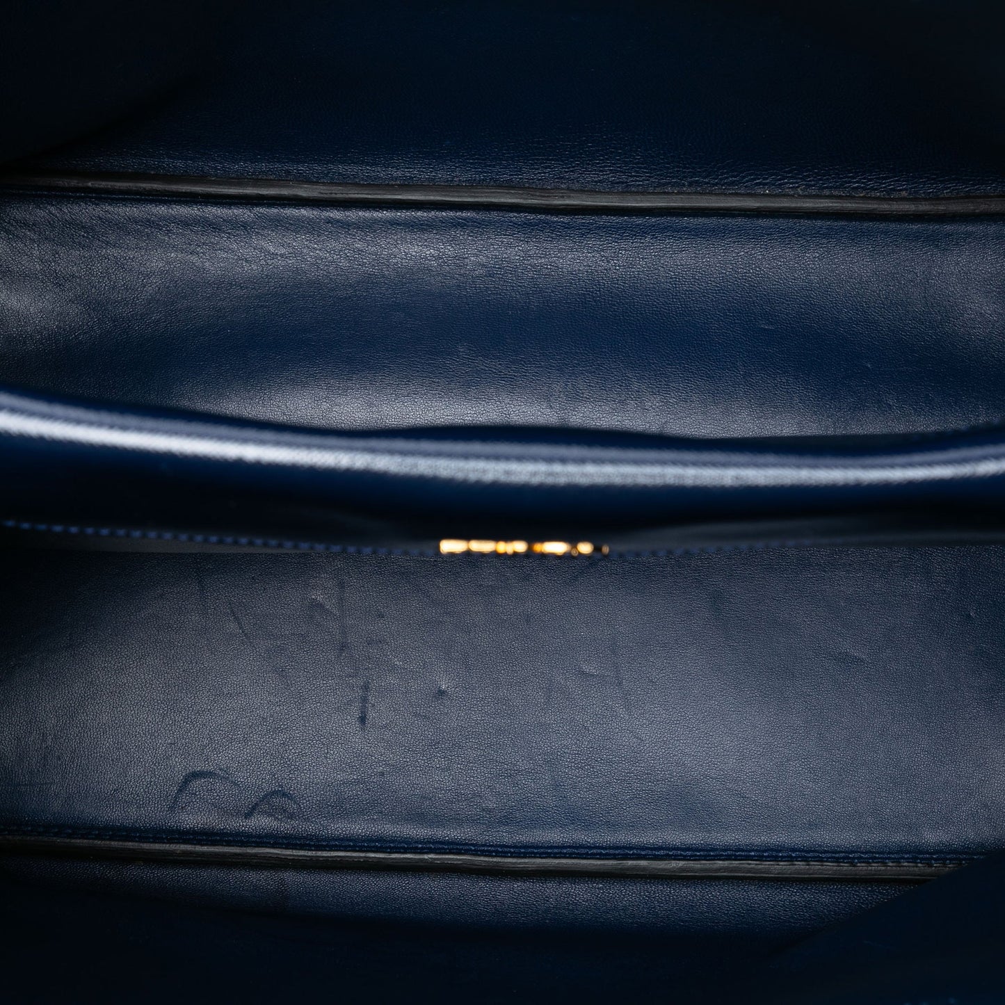 Medium Saffiano Vernice Double Satchel