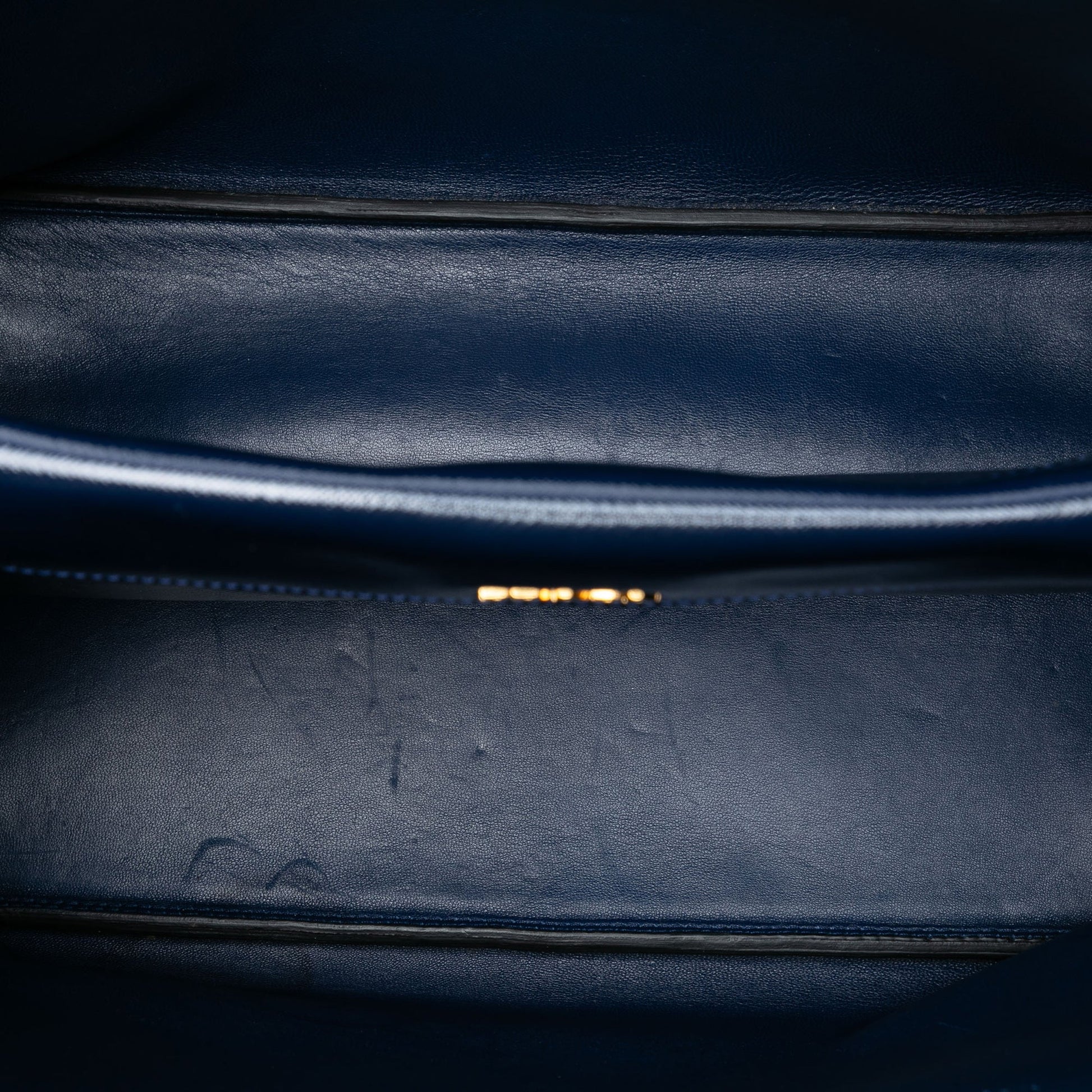 Medium Saffiano Vernice Double Satchel