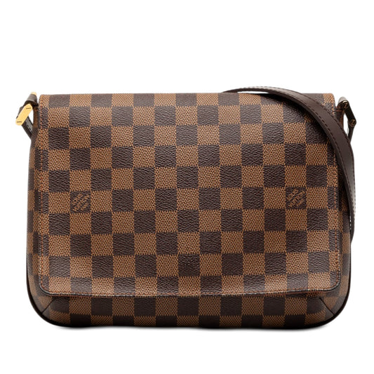Louis Vuitton Damier Ebene Musette Tango Long Strap