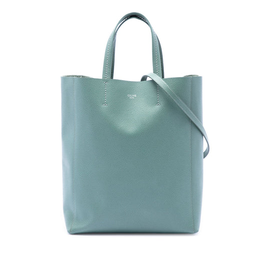 Celine Small Grained Calfskin Vertical Cabas Tote
