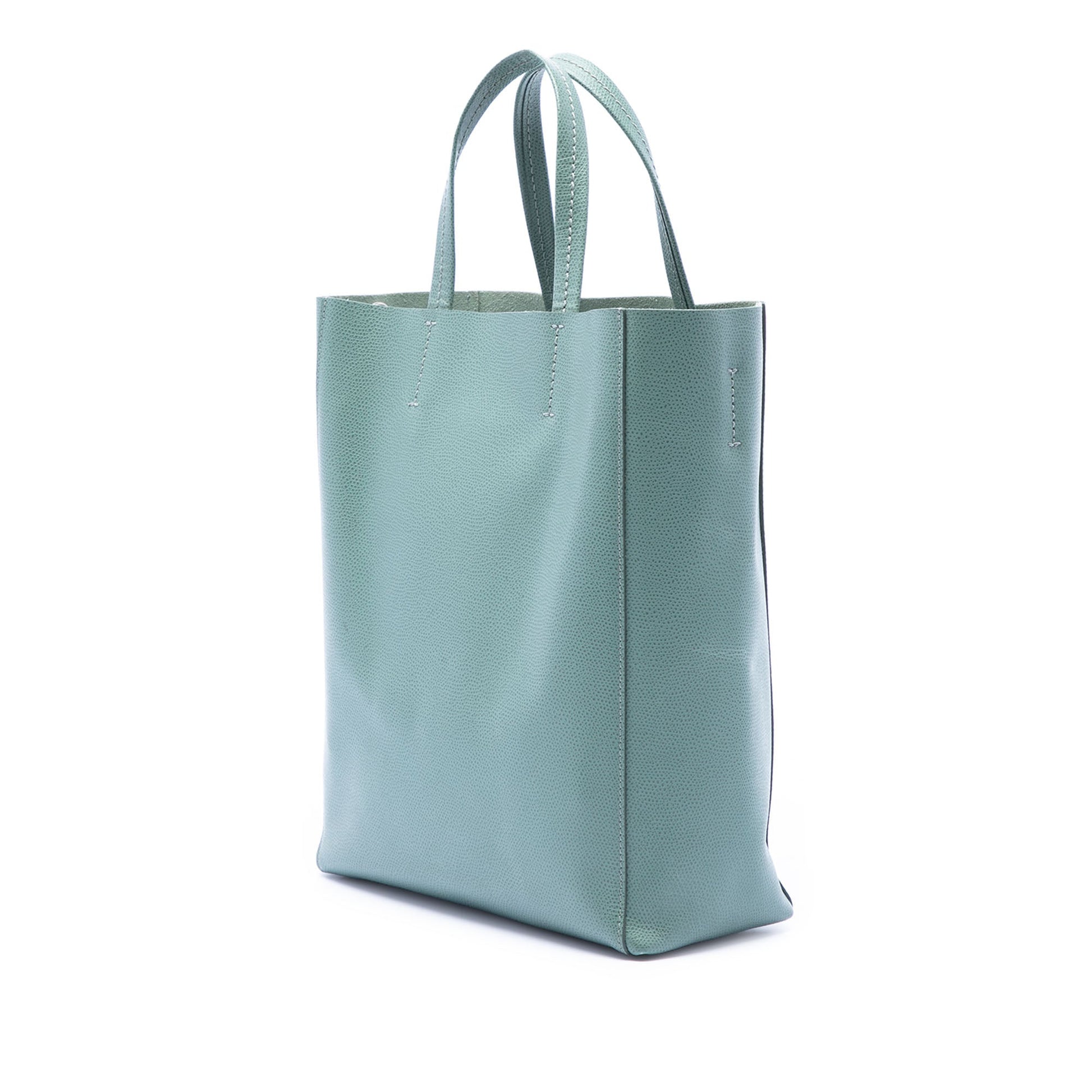 Celine Small Grained Calfskin Vertical Cabas Tote